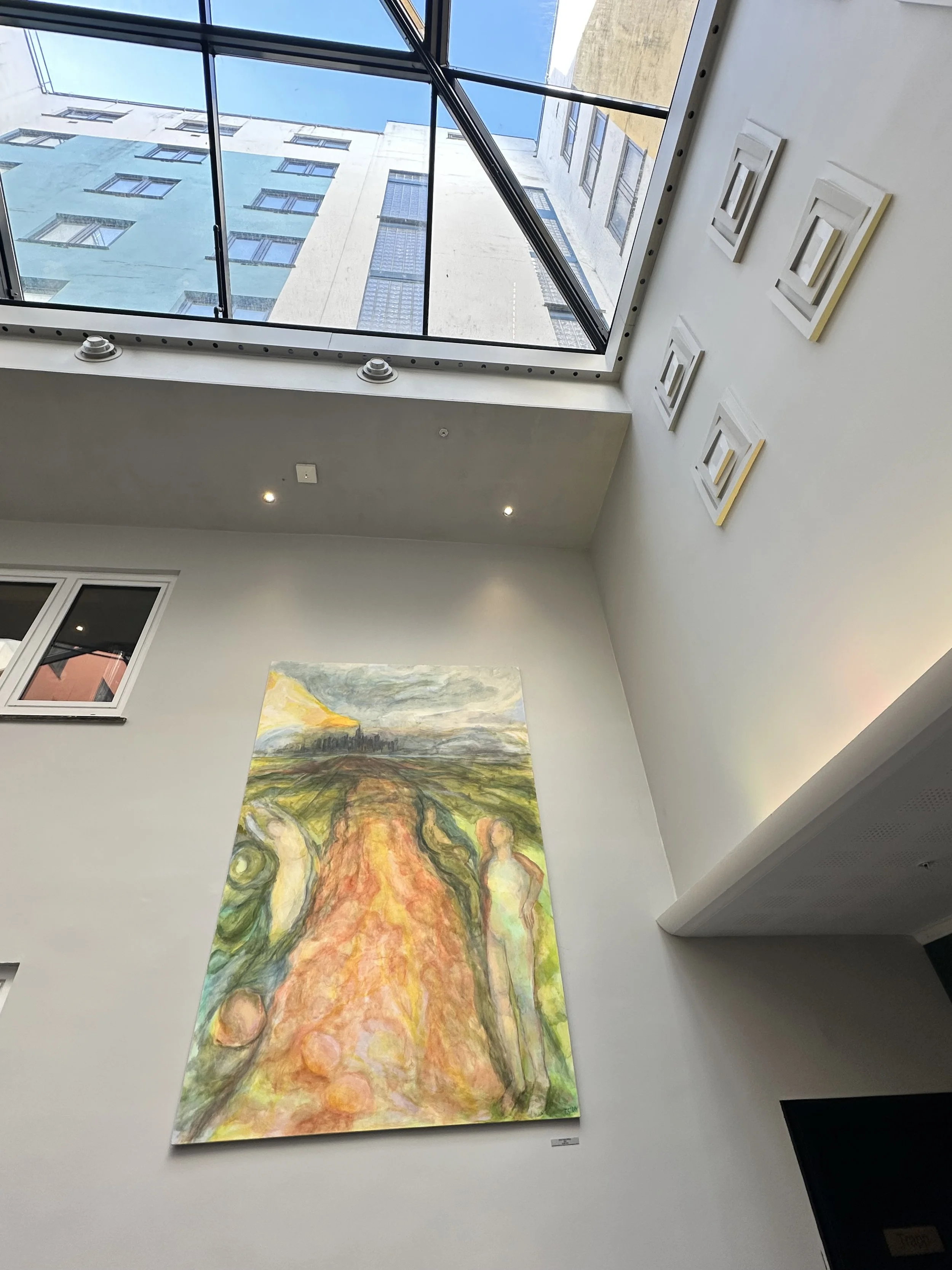 Paintings: Urban Vision Melting,Commission, Neptun Scandic hotel,