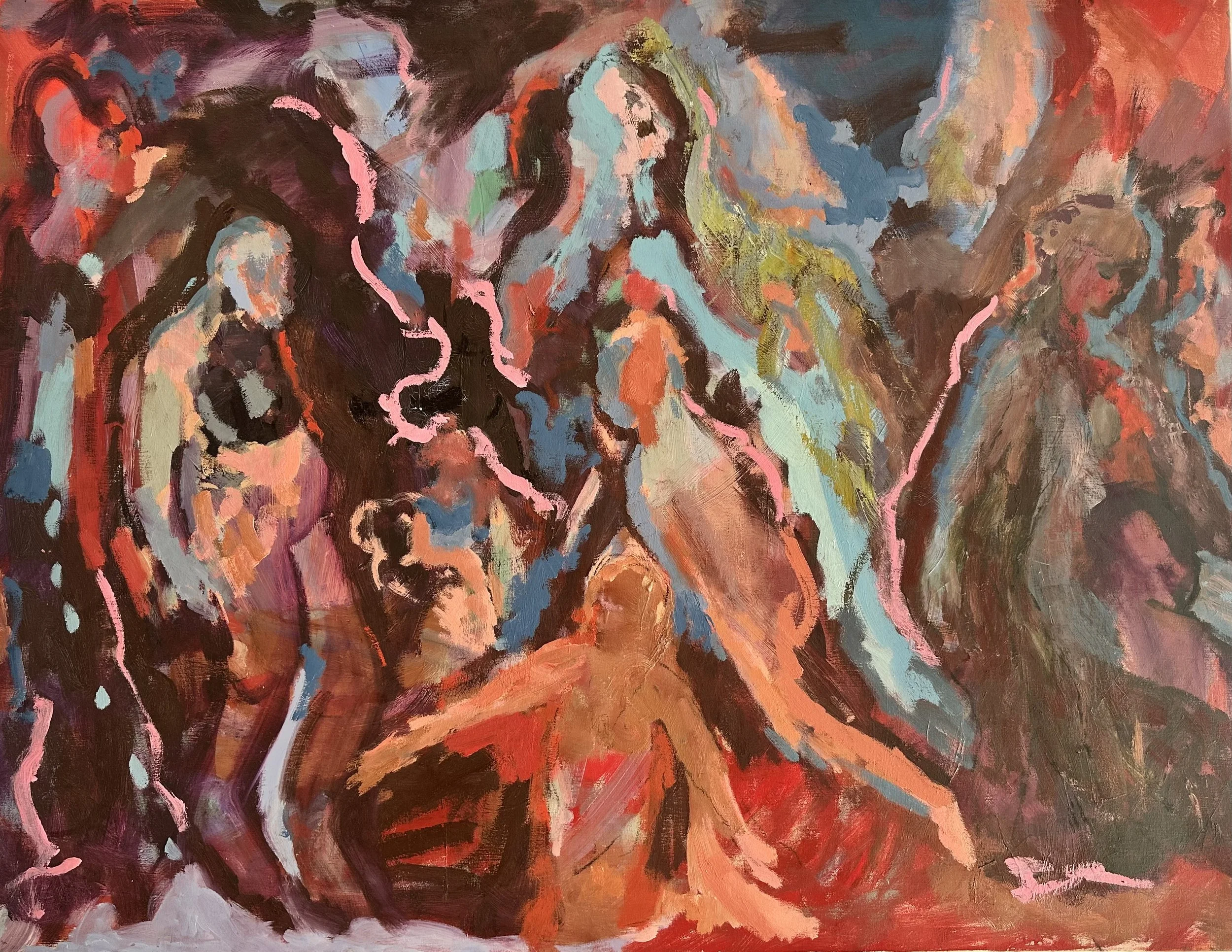 Painting: Pink Vision 