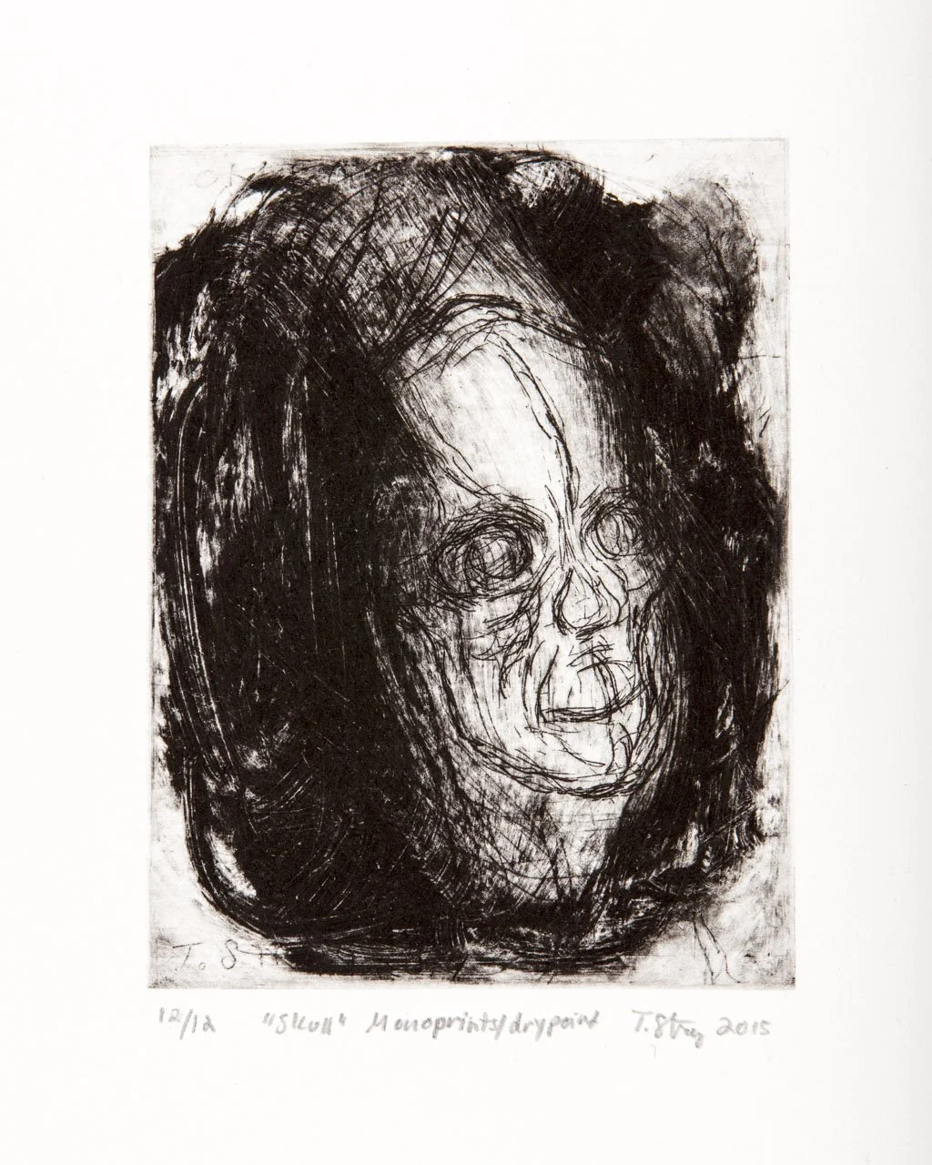 Print:Skull #12/12