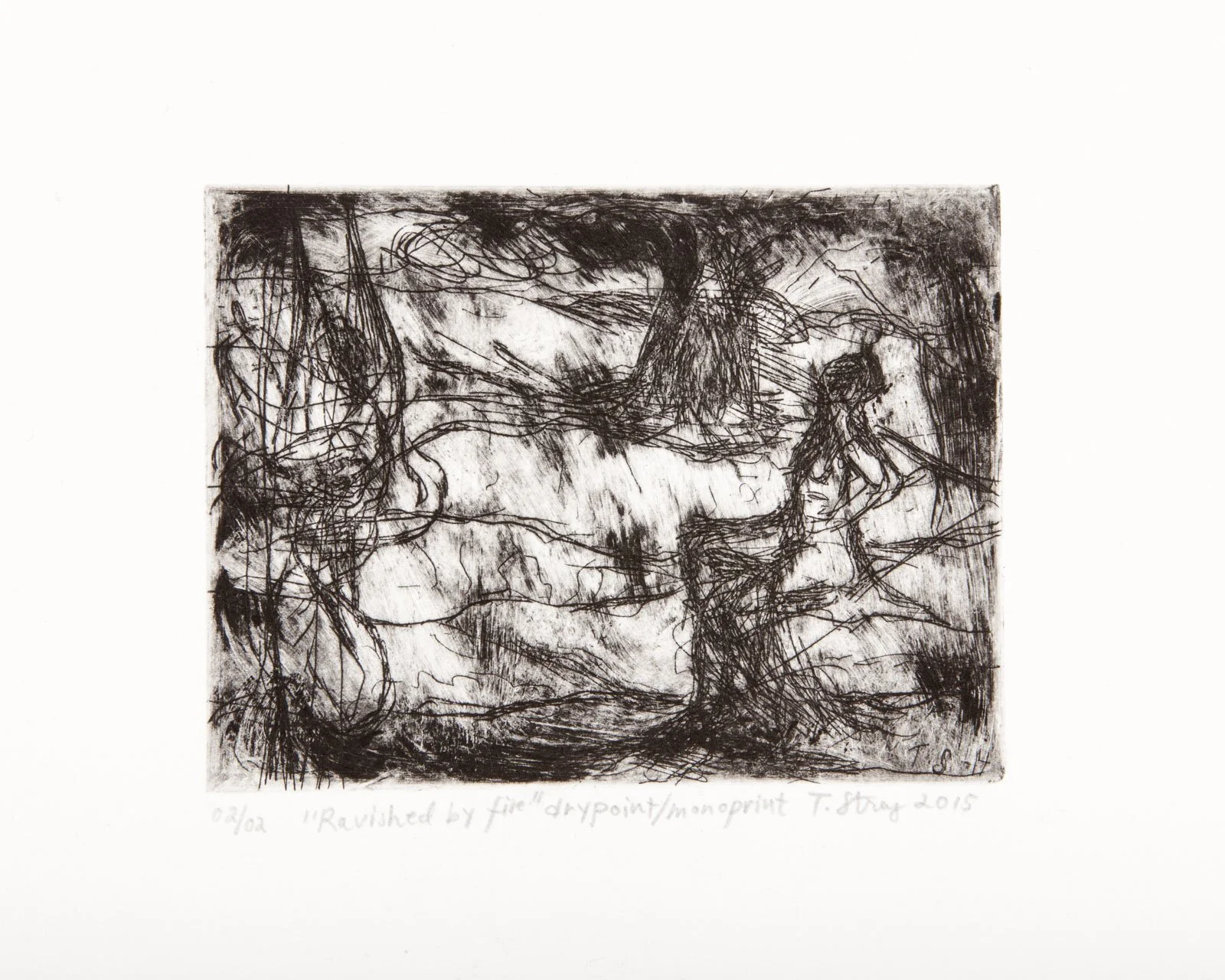 Print:Ravished by Fire #02/02