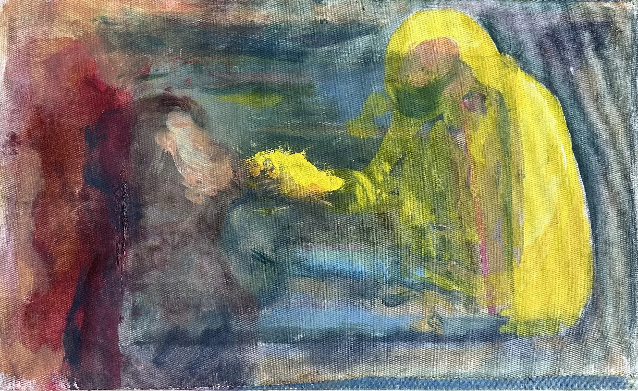 Painting : The test