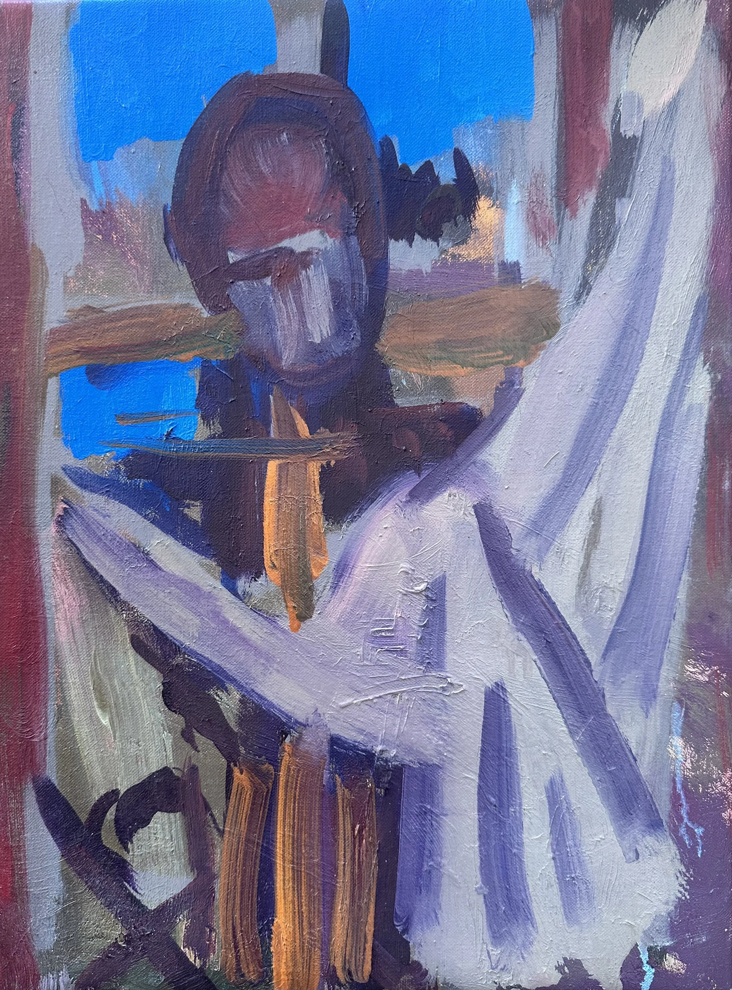 Painting : African mask 