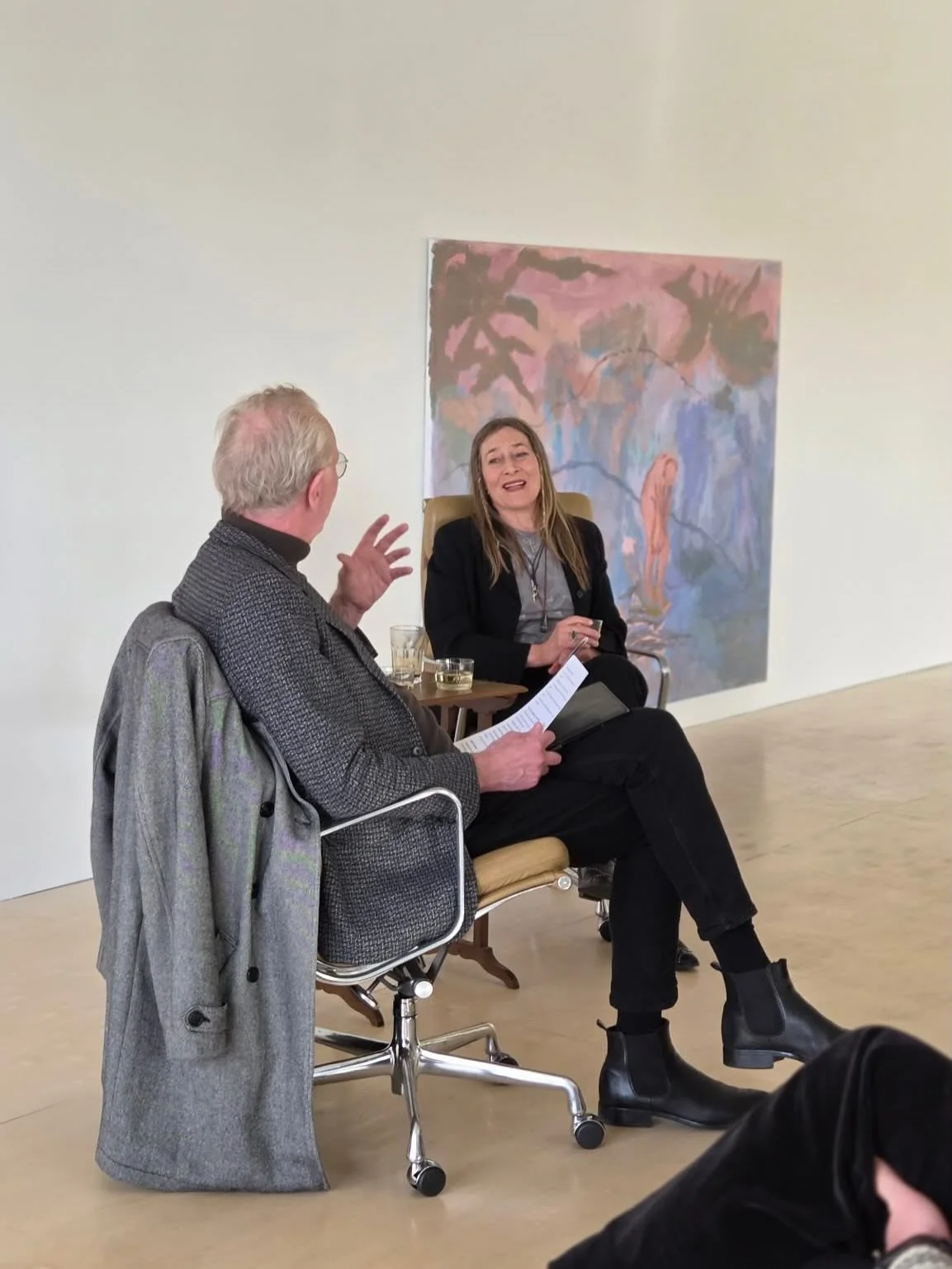 Thanks to all // Artist in  conversation

#artisttalk  #dialog #exhibition #torildstray