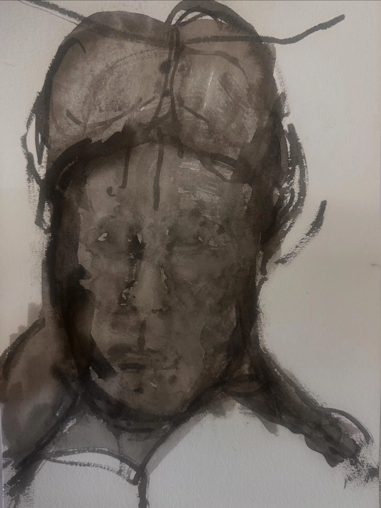 A week in black  ink
 &laquo;Black ink turns invisible thoughts into permanent echoes.&raquo;
#norwegianartist #ink #selfies #selvportrett