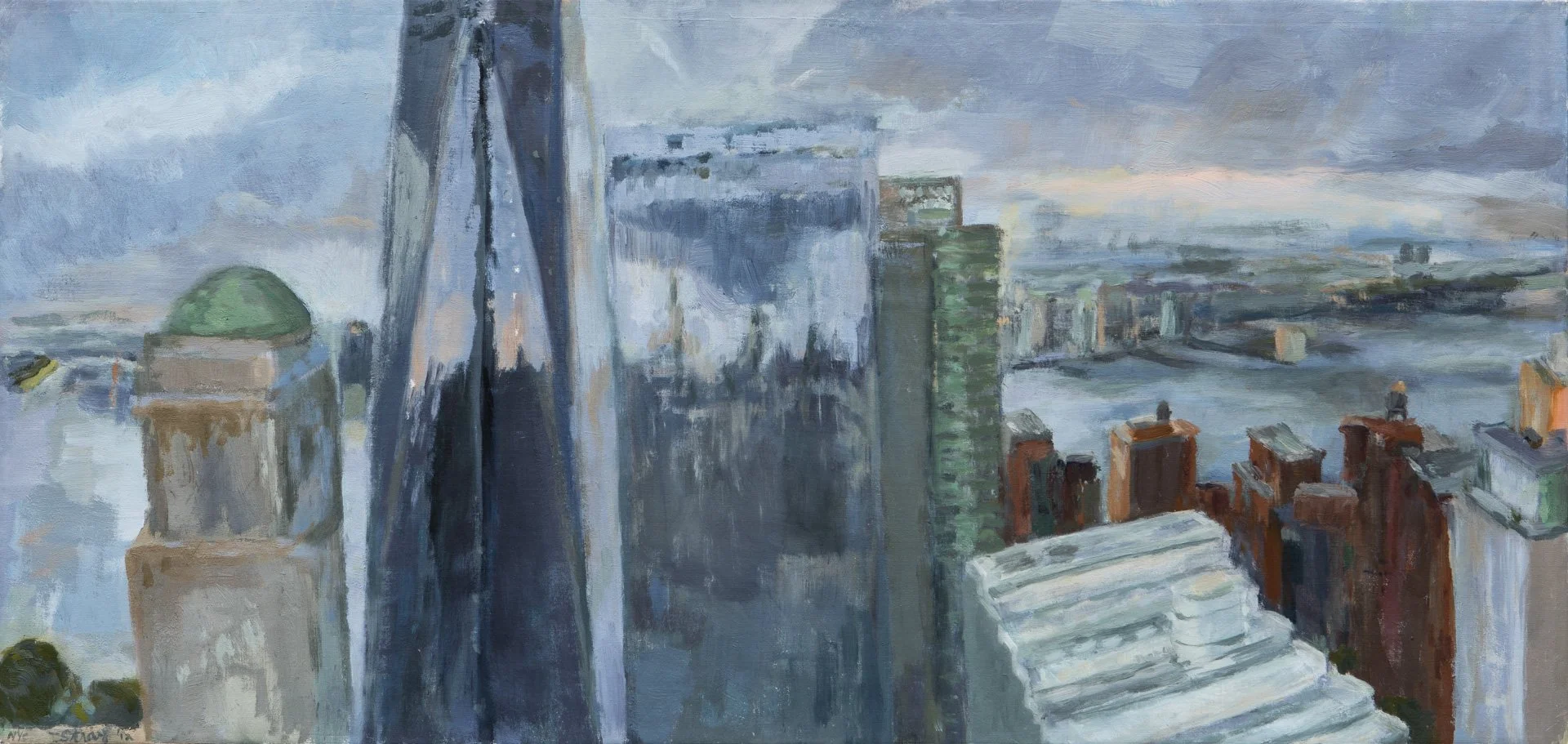 Painting: Private Commission, view in New York
