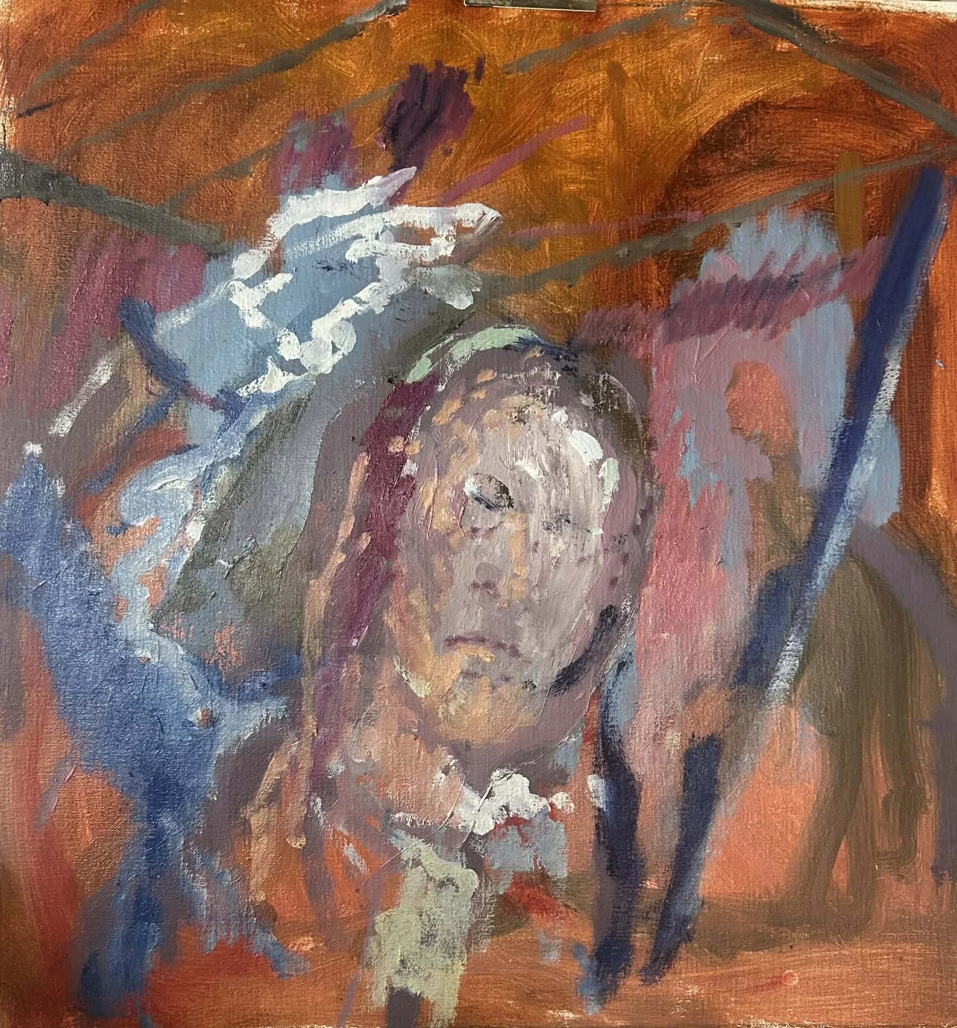 Painting: Selfie warrior  