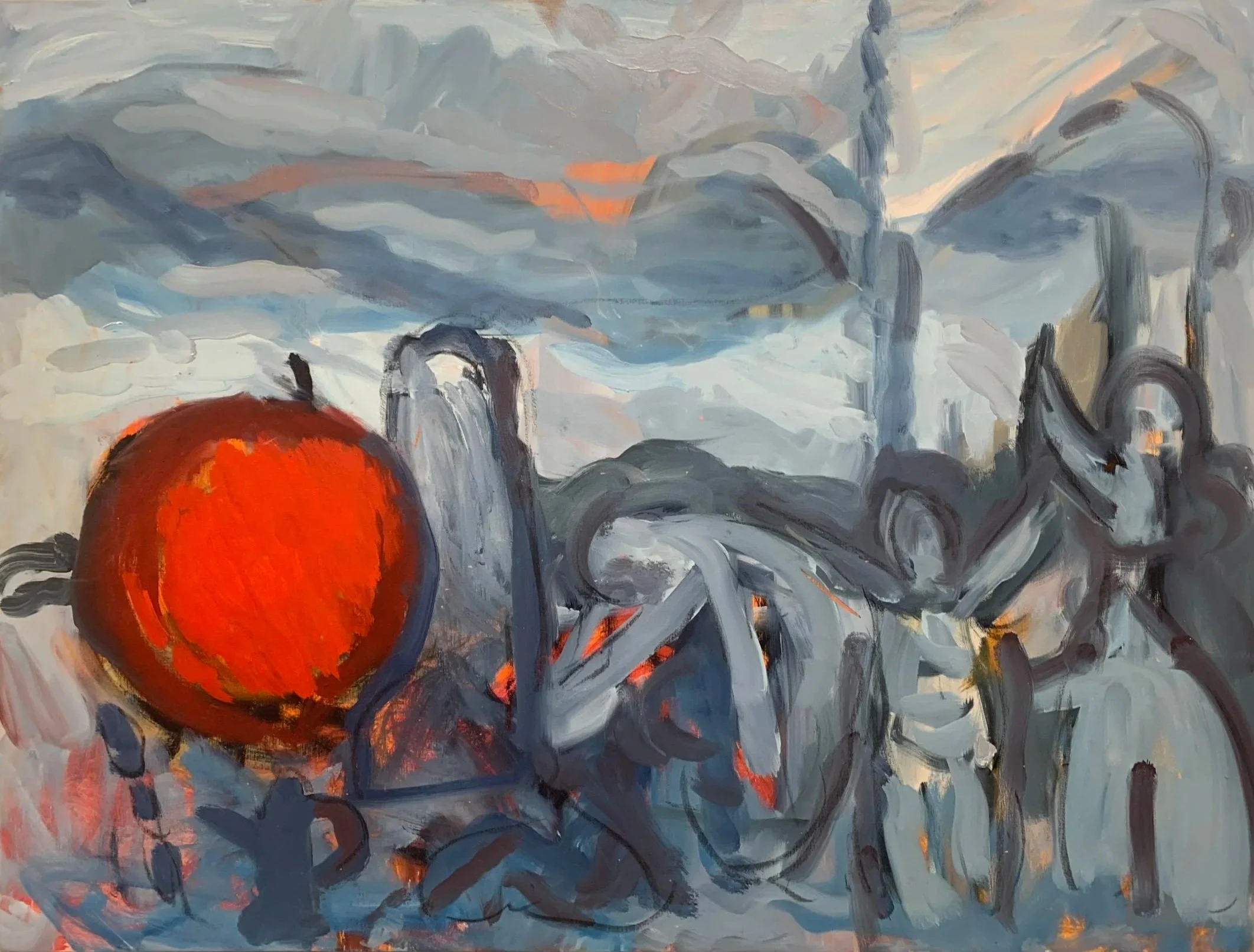 Painting: The big apple dance