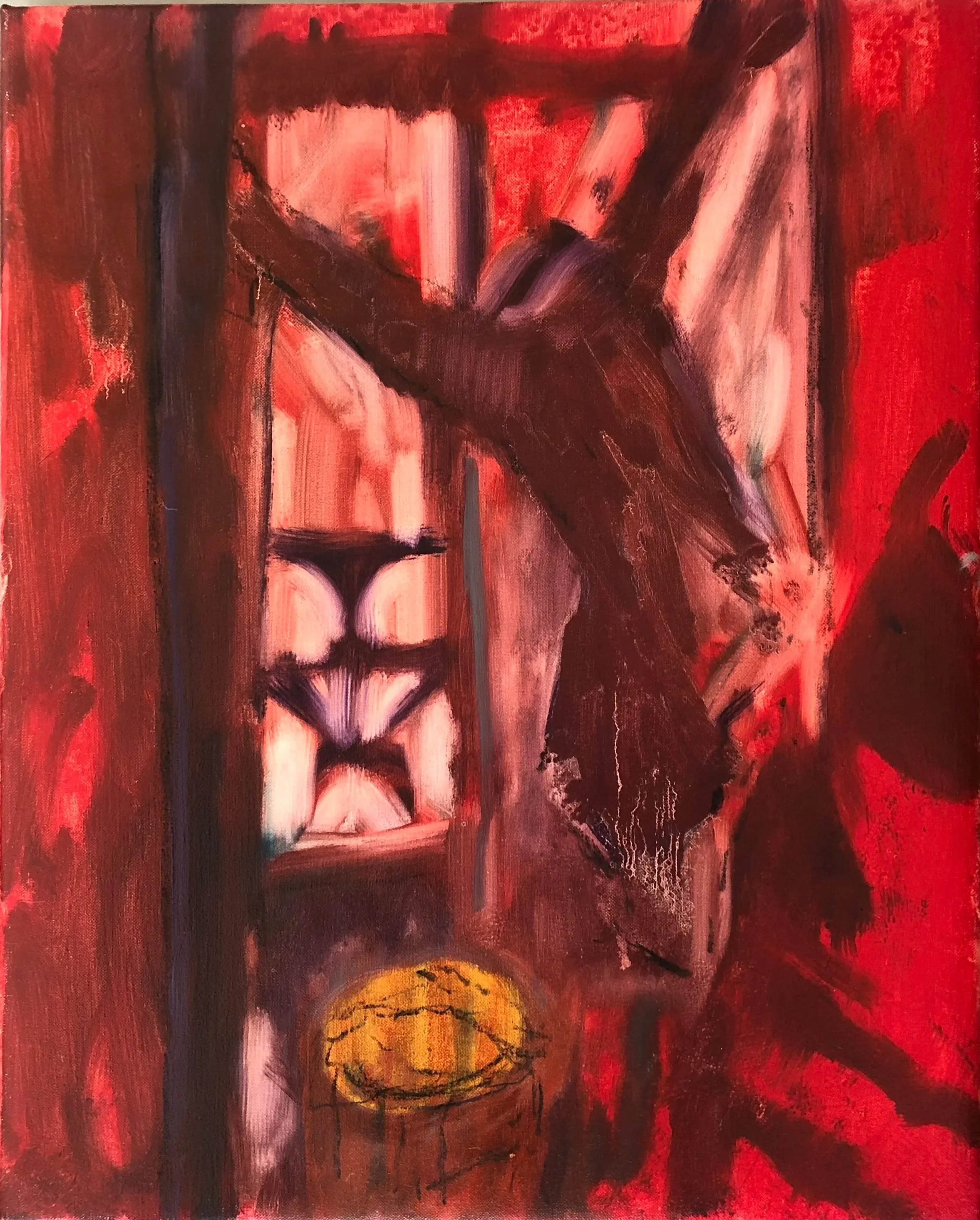 Painting: A shot in the Dark