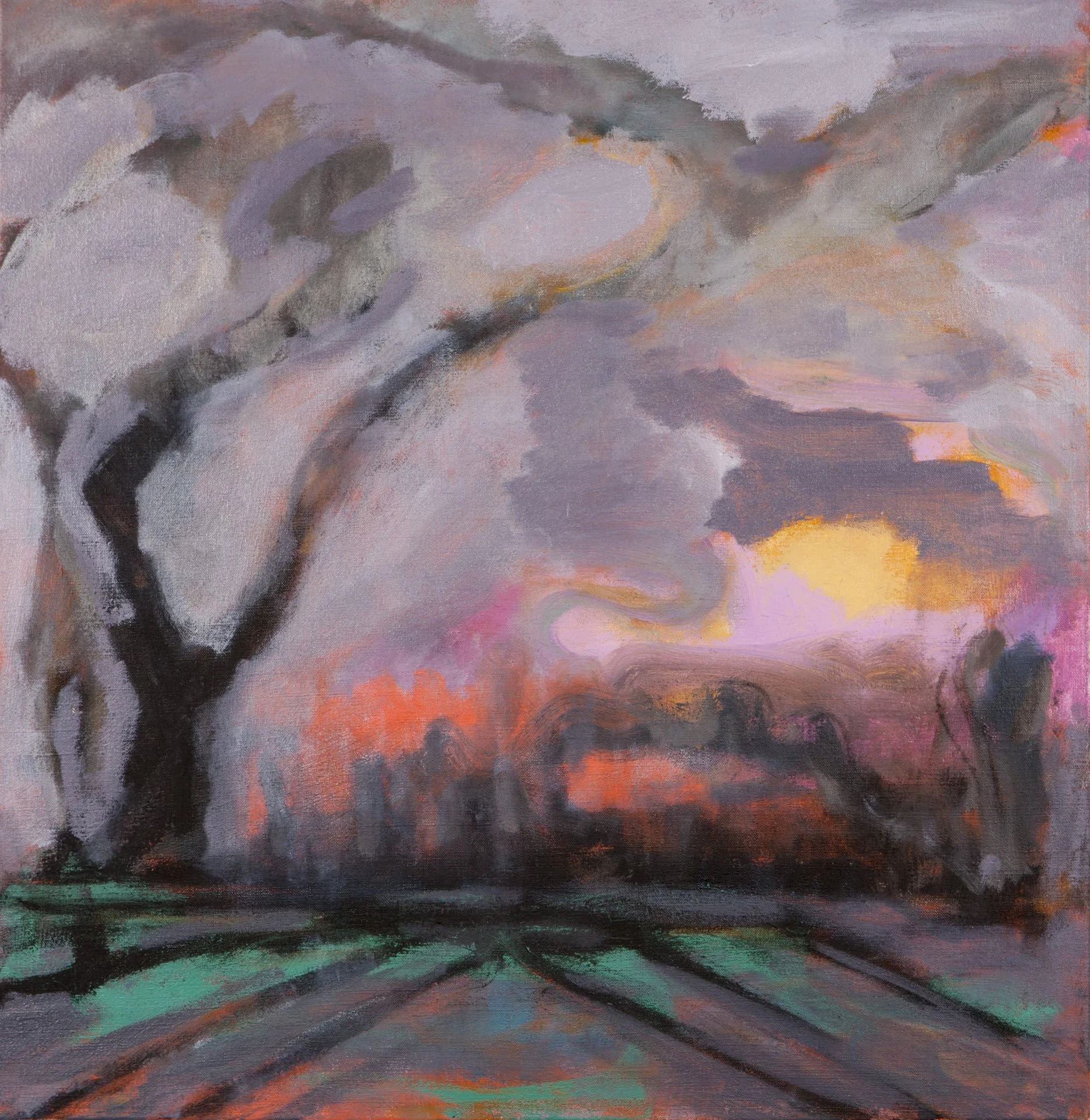 Painting: NYC Transformation - Scape