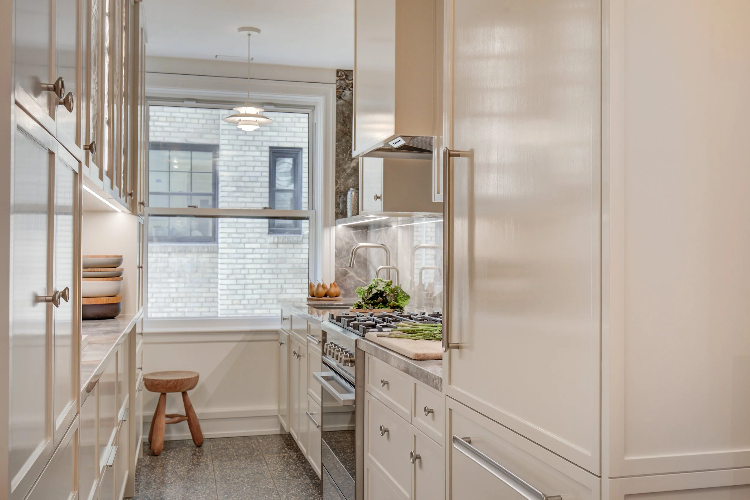 Urban Galley NYC Kitchen Madison Cabinetry.jpg