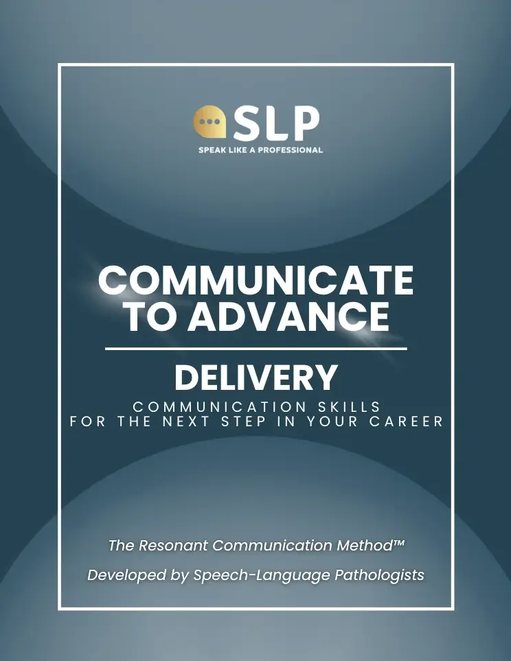 Communicate to Advance: Delivery Workbook & Tool Chest