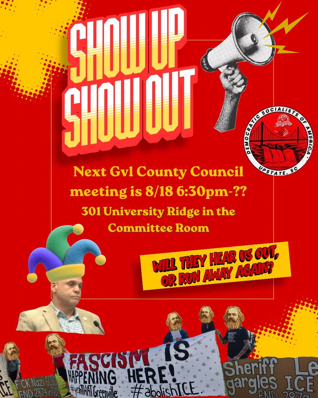 ICE OUT County Council Action