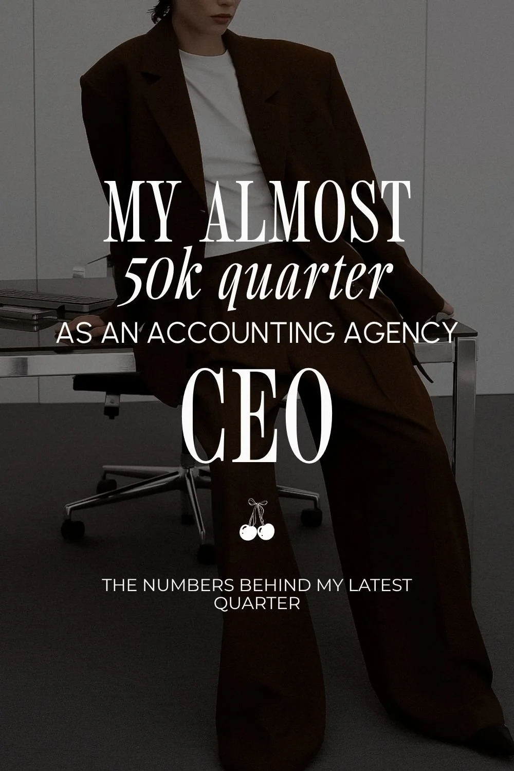 The numbers behind my ✨almost✨ $50k quarter as an Accounting Agency CEO