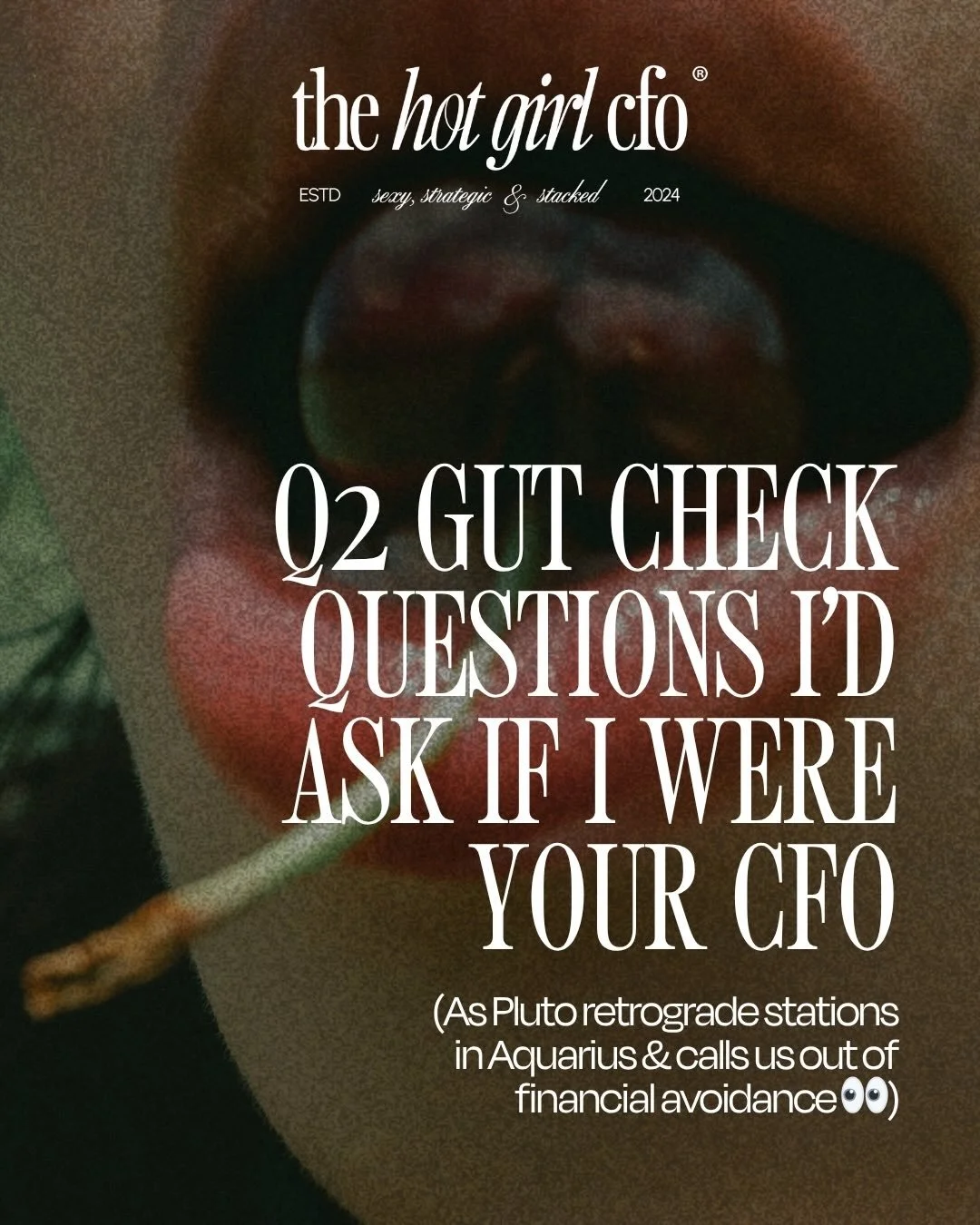 Block off an hour this week, pour something good, open your P&amp;L, and actually sit with these questions like your business depends on it because at some point it will and you&rsquo;d rather know now than find out the hard way in Q4.

If you get th