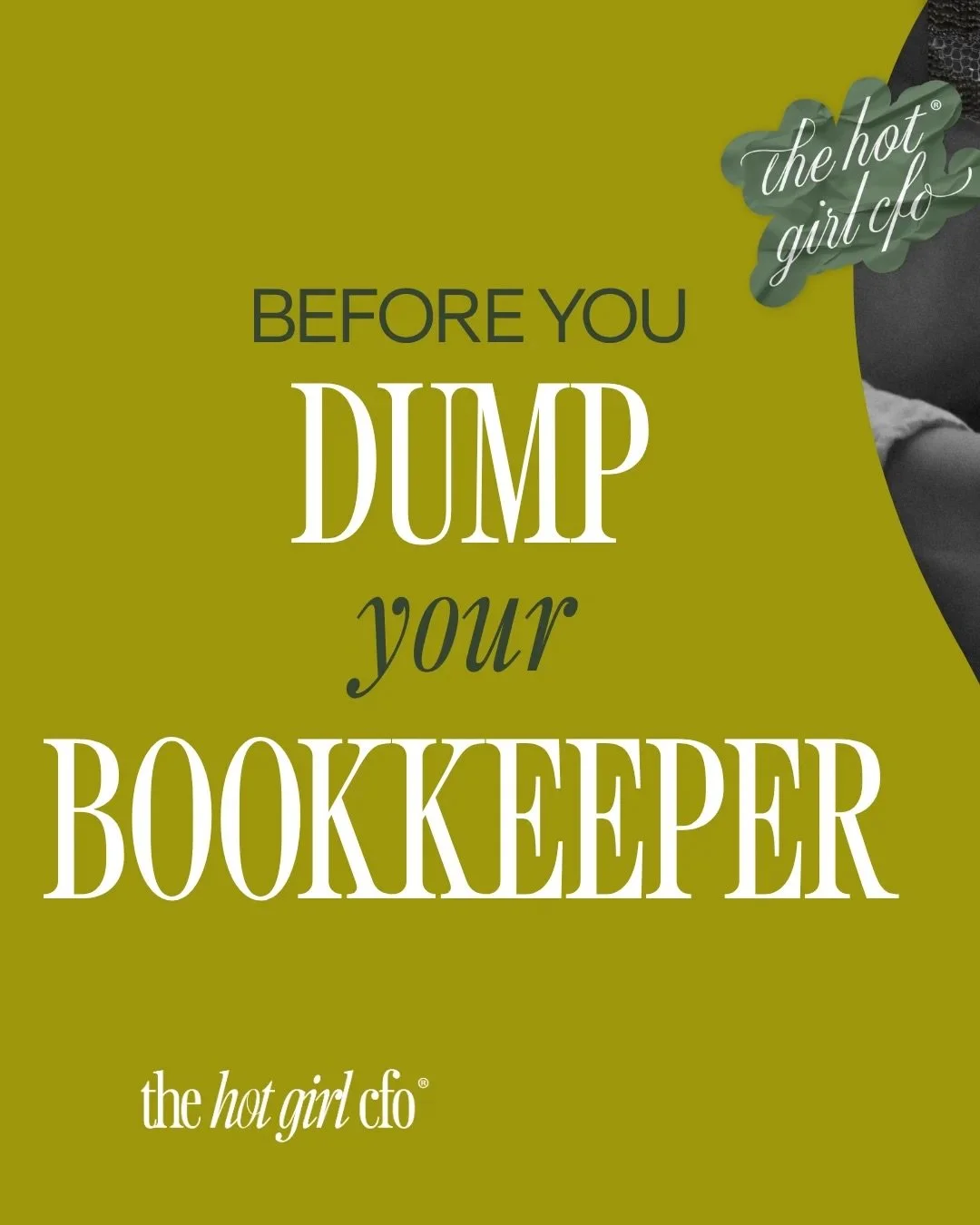 If you

* ignore emails for 3 weeks
* venmo yourself randomly
* use one card for literally everything (personal + biz)
* open new credit cards without a word
* send screenshots instead of statements

it might not be your bookkeeper who&rsquo;s the pr