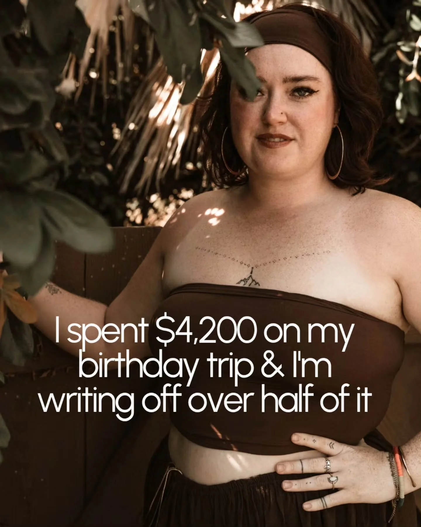 Same trip, same tan, just a much smaller tax bill 🥂

Comment TRAVEL to get my biz travel write-off guide in your DMs.

Because hot girls travel often and write that shit off their taxes ✈️