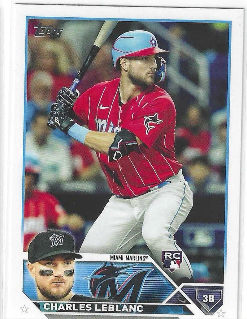 2023 Topps Charles Leblanc