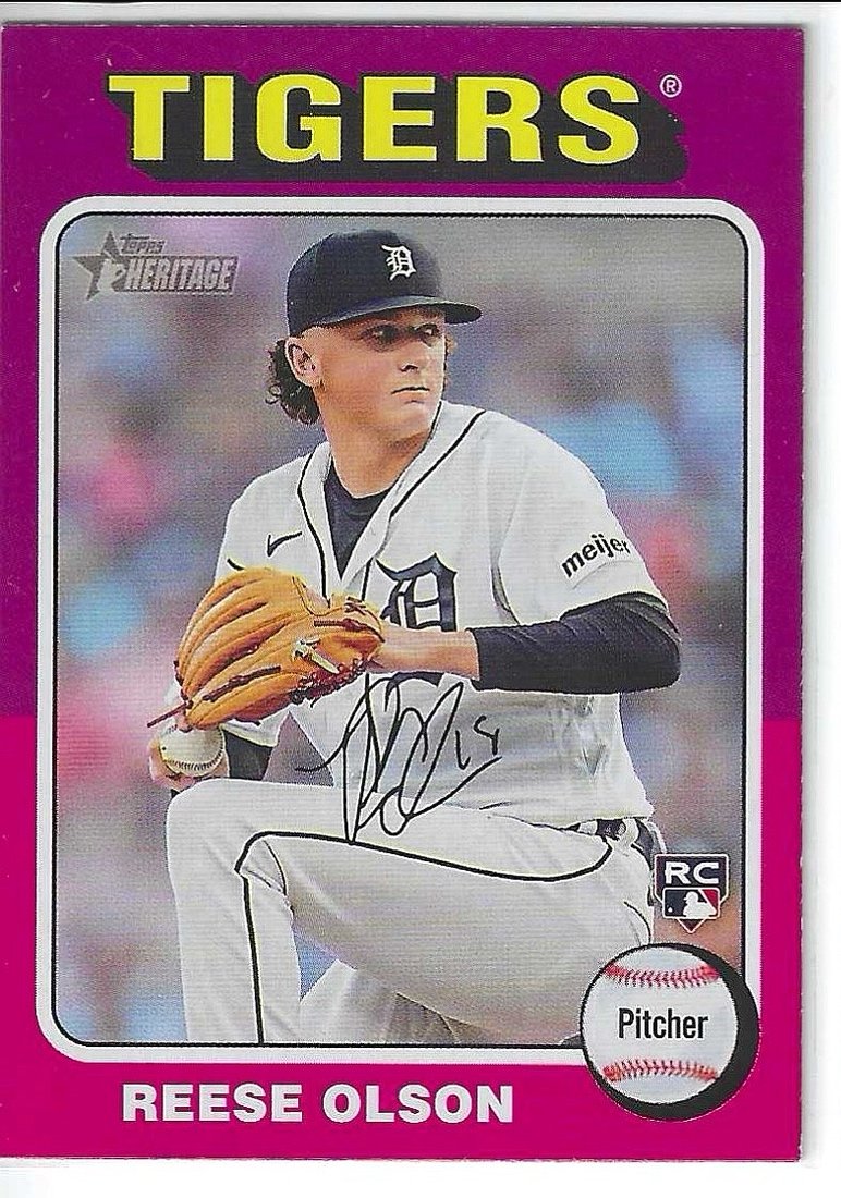 2024 Topps Heritage Reese Olson