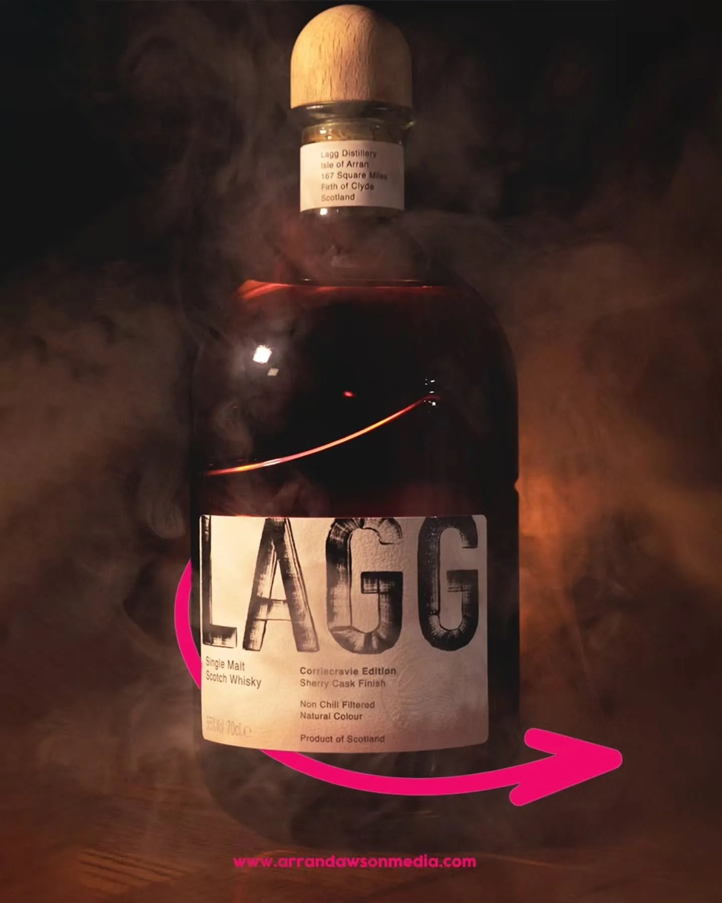 A few stills from my recent shoot with the Lagg Corriecravie Edition &mdash; one seriously photogenic bottle.

I wanted to capture the same mood as the dram itself &mdash; bold, smoky, and quietly intense.

Big thanks to @laggwhisky and @arranwhisky 