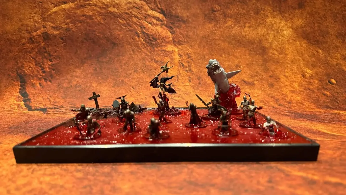 Congrats to AMO: Armies on Parade winner @plastic.bombss ! Such a wildly creative submission that everyone loved. Mordheim armies always have such variety and this year absolutely did not disappoint!

Army photo provided by @plastic.bombss , fly-by v