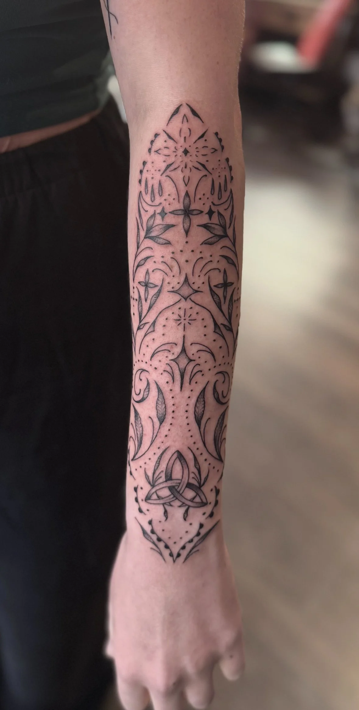 Intricate Forearm Ornamental