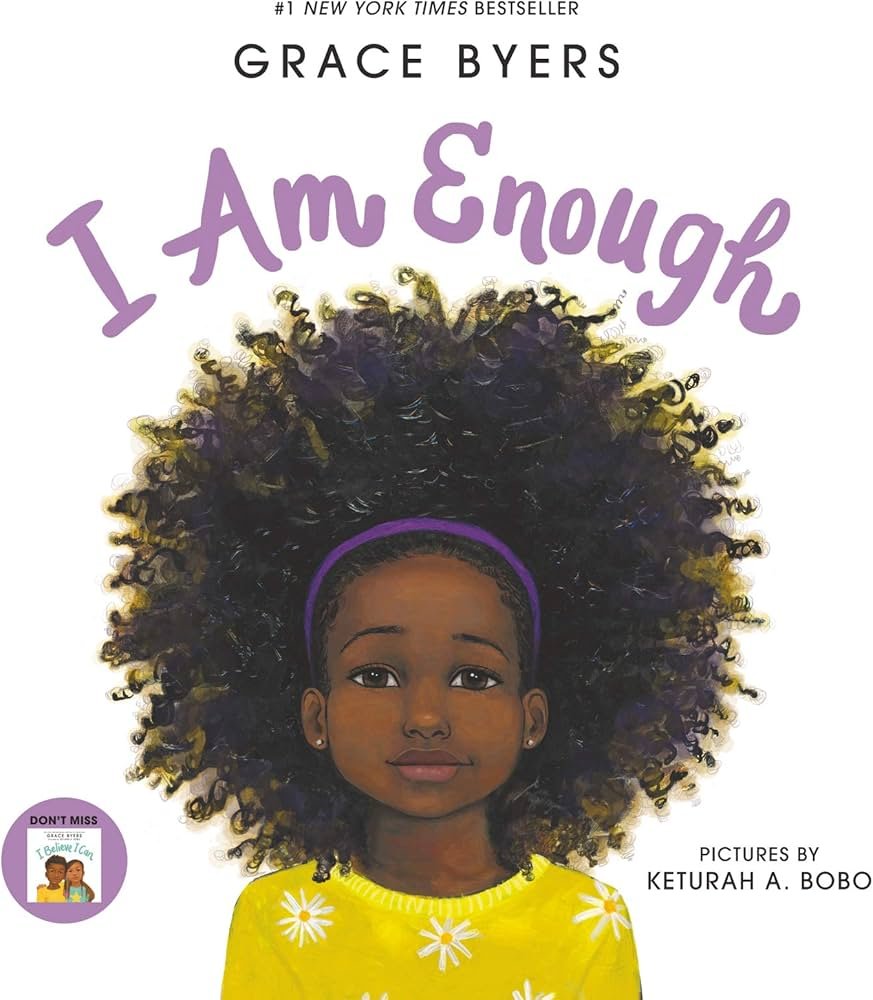 The cover of 'I Am Enough'