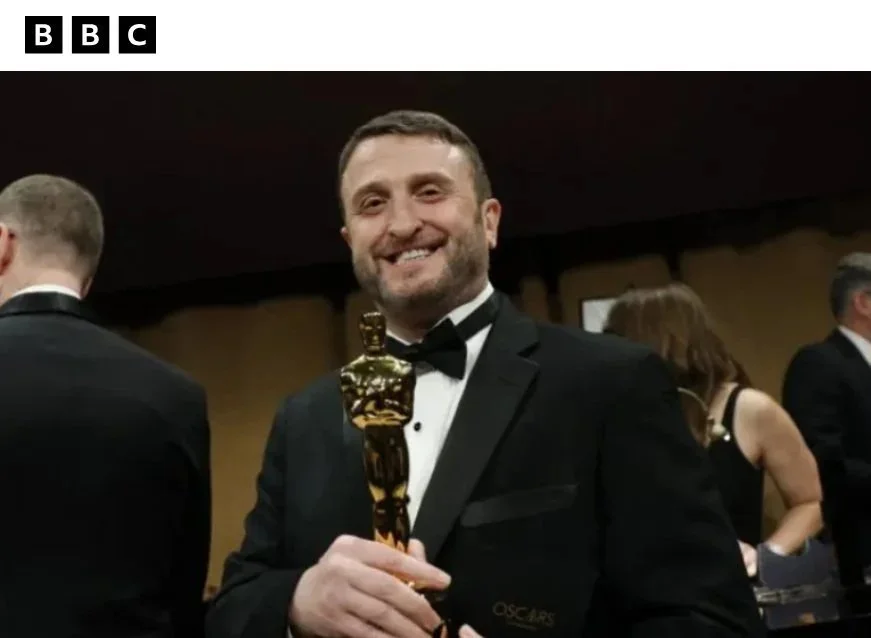 BBC talks Mike's roots after his Oscar win for Frankenstein (March 2026)
