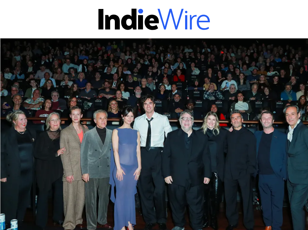 IndieWire Honors: Guillermo del Toro pays tribute to Jacob Elordi and Mike Hill (December 2025)