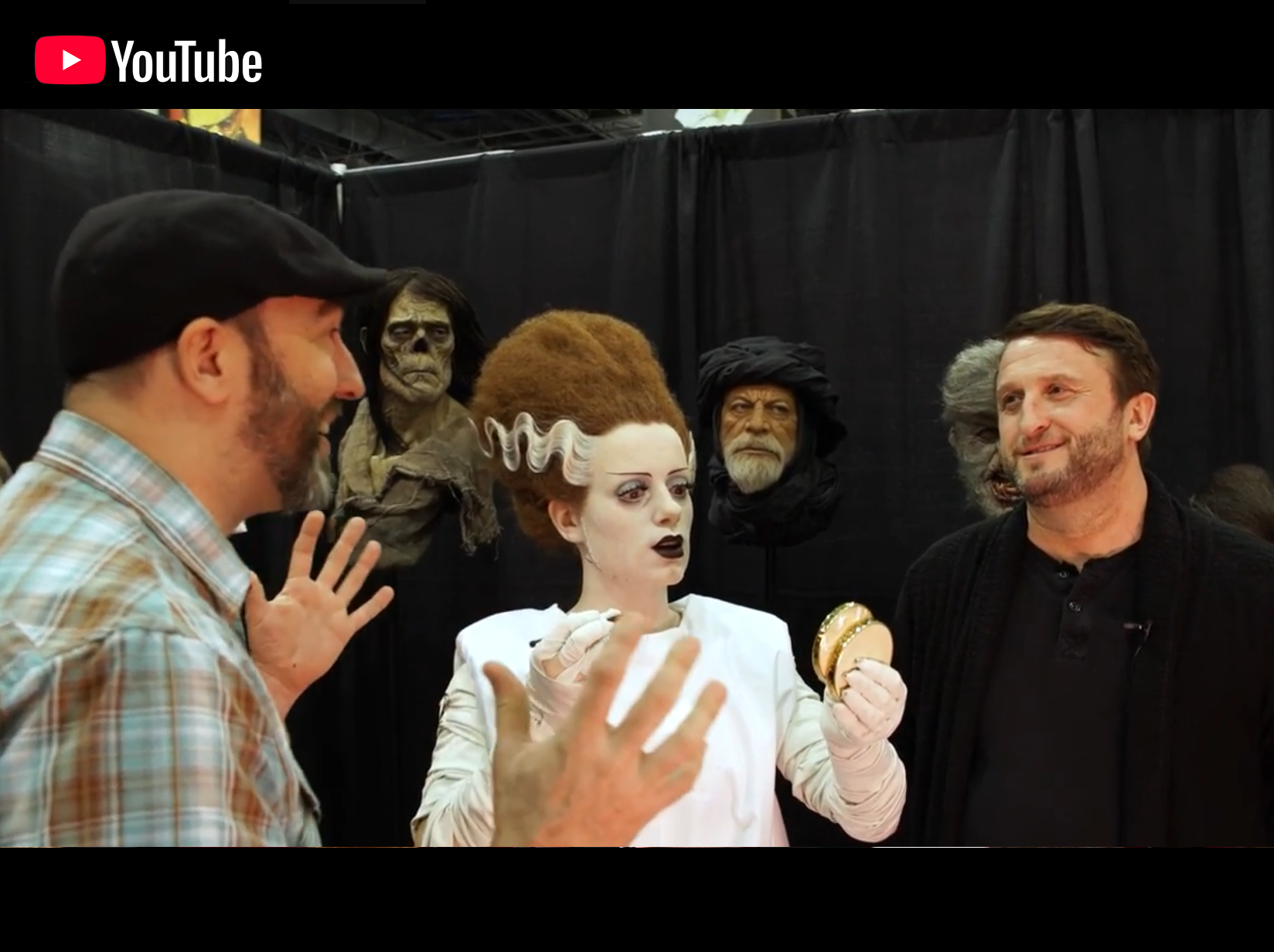 Mike Hill interview on Adam Savage's Tested (YouTube) on the Bride of Frankenstein (April 2017)