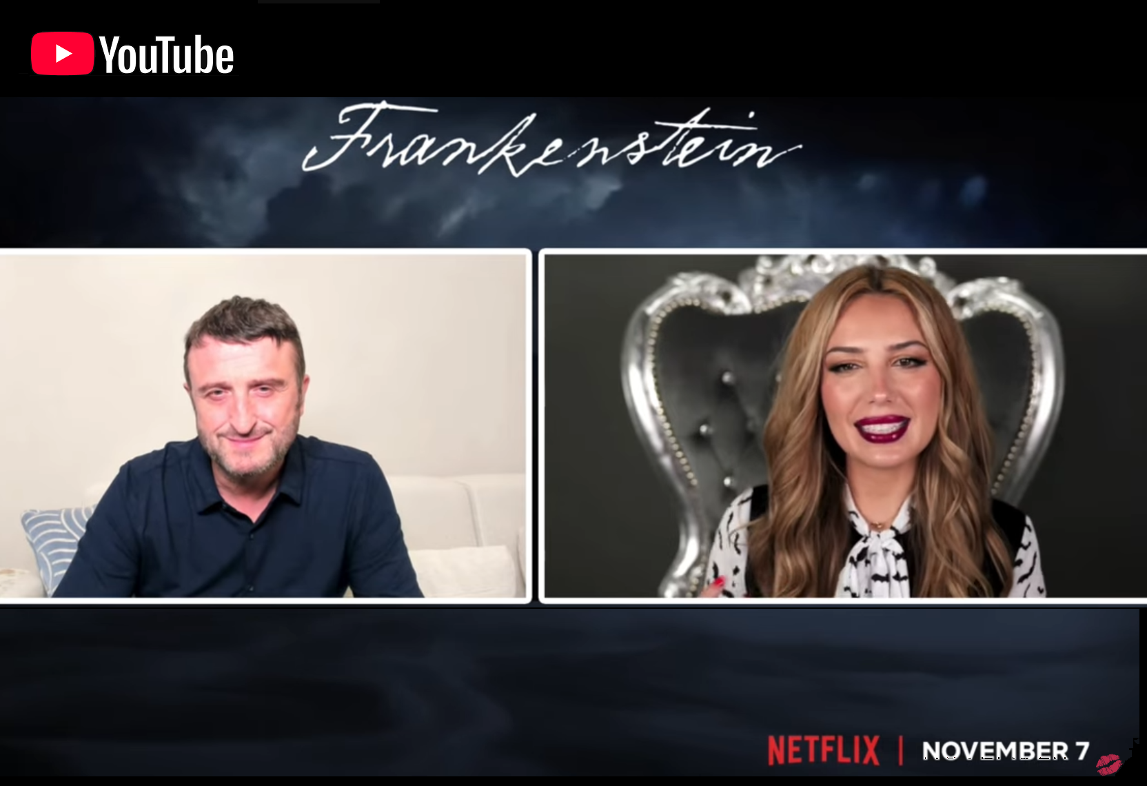Victoria Lyn interviews Mike on the making of Frankenstein (November 2025)