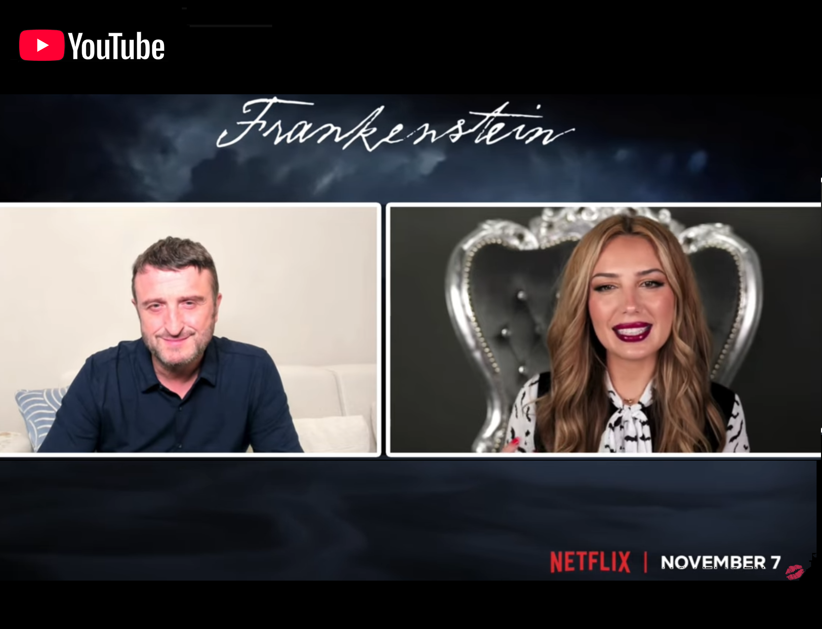 Victoria Lyn interviews Mike on the making of Frankenstein (November 2025)