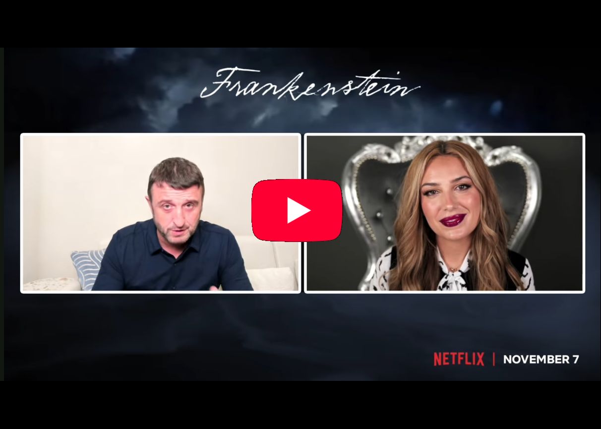 Victoria Lyn interviews Mike on the making of Frankenstein (November 2025)