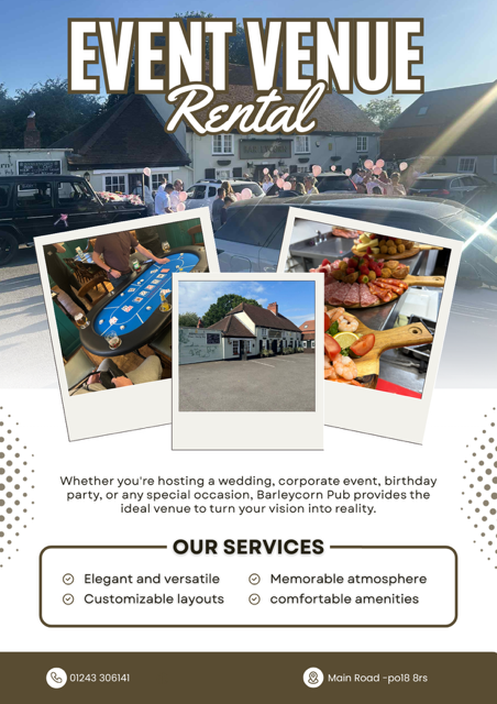 events and hire