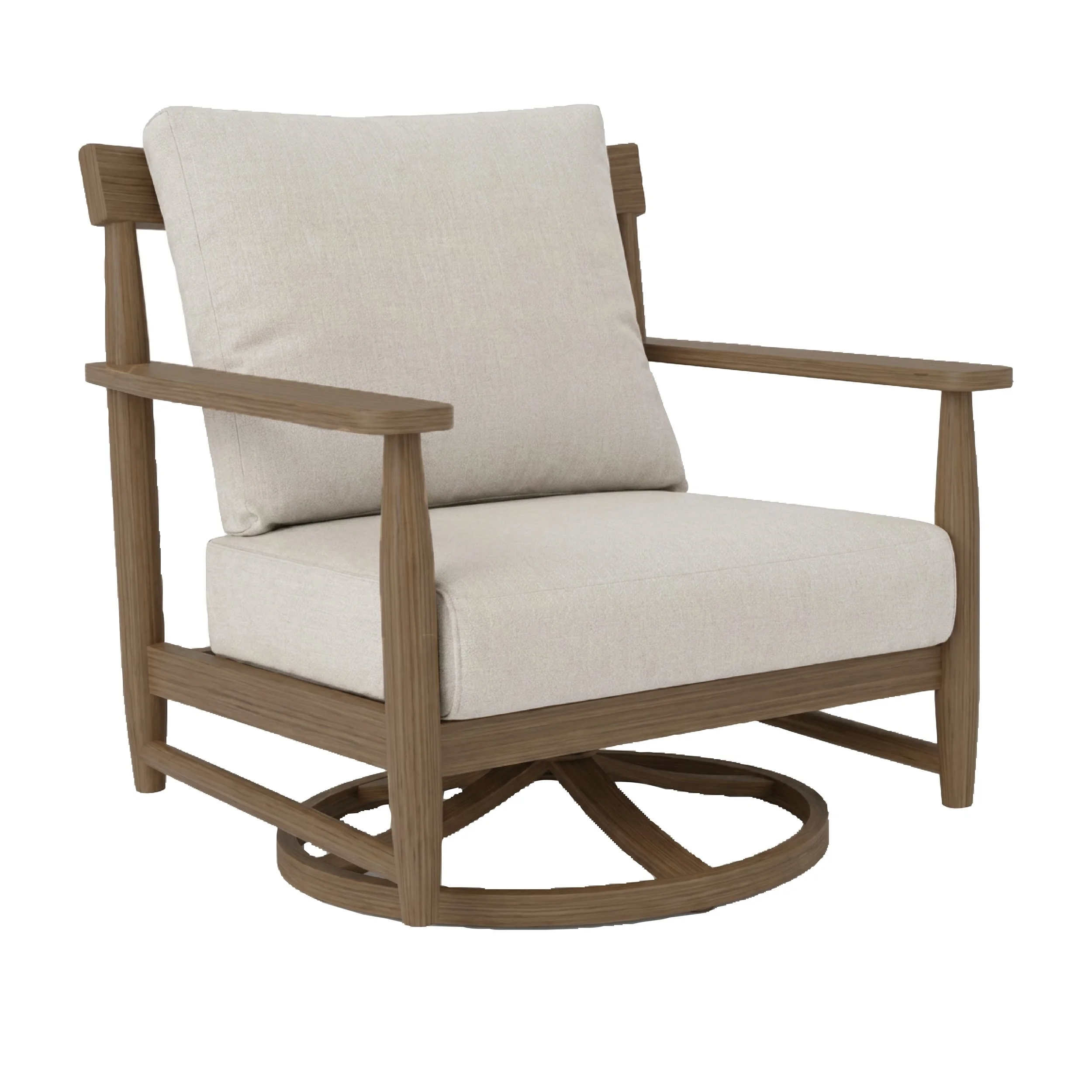 Westchase Aluminum Swivel Rocking Lounge Chair