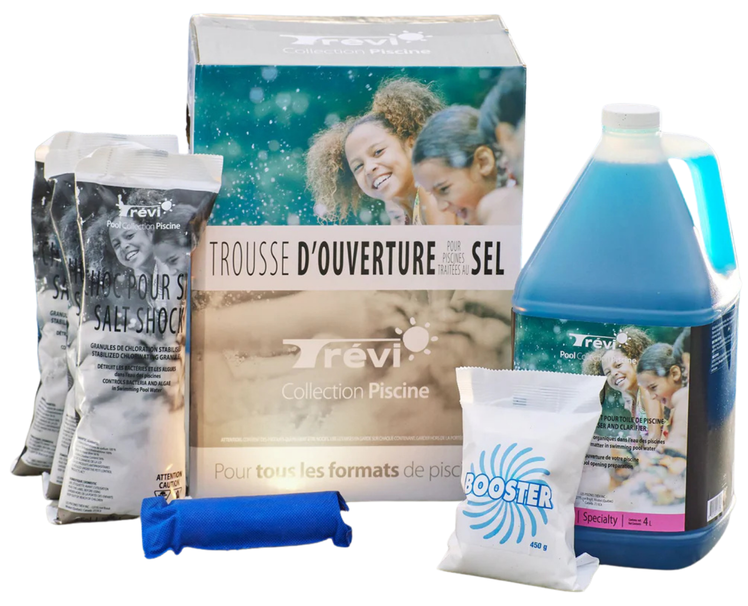 Kit d'ouverture de piscine - Trévi Granby - Piscine et spa du Québec