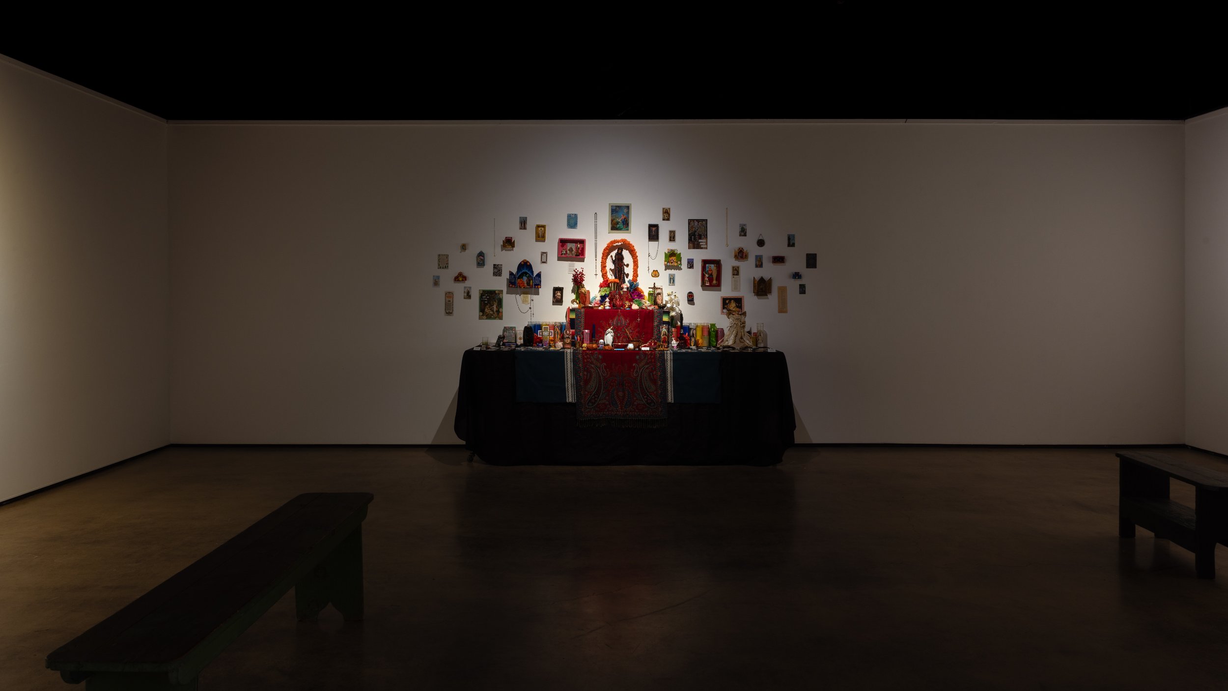 "Altar" (2025), installation, sizes vary