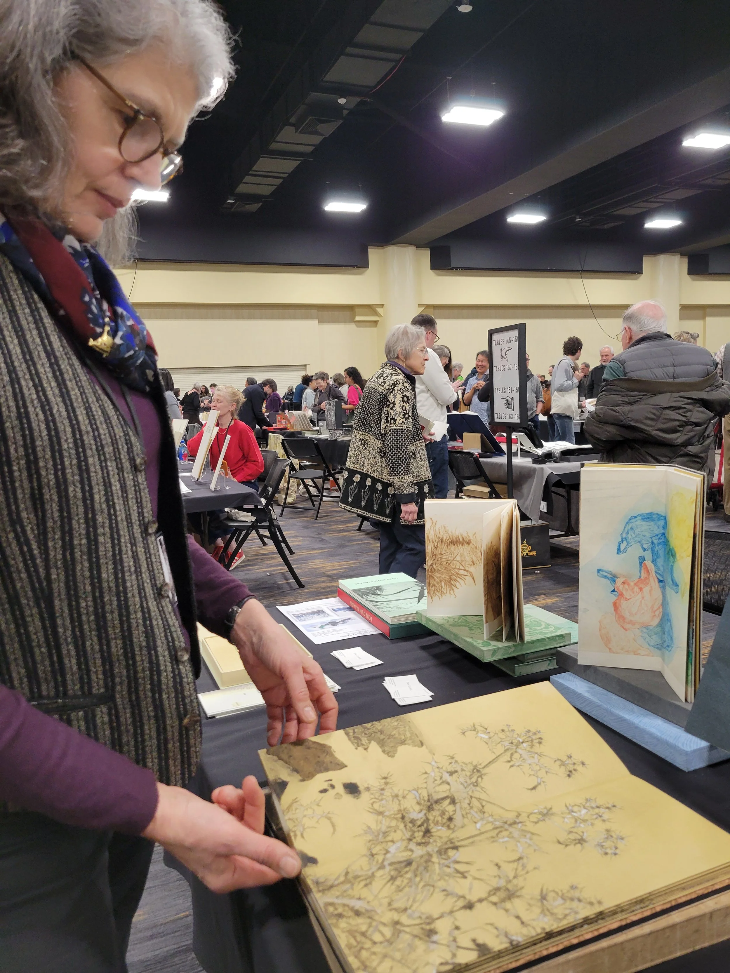 Claire Illouz at the Codex International Book Fair