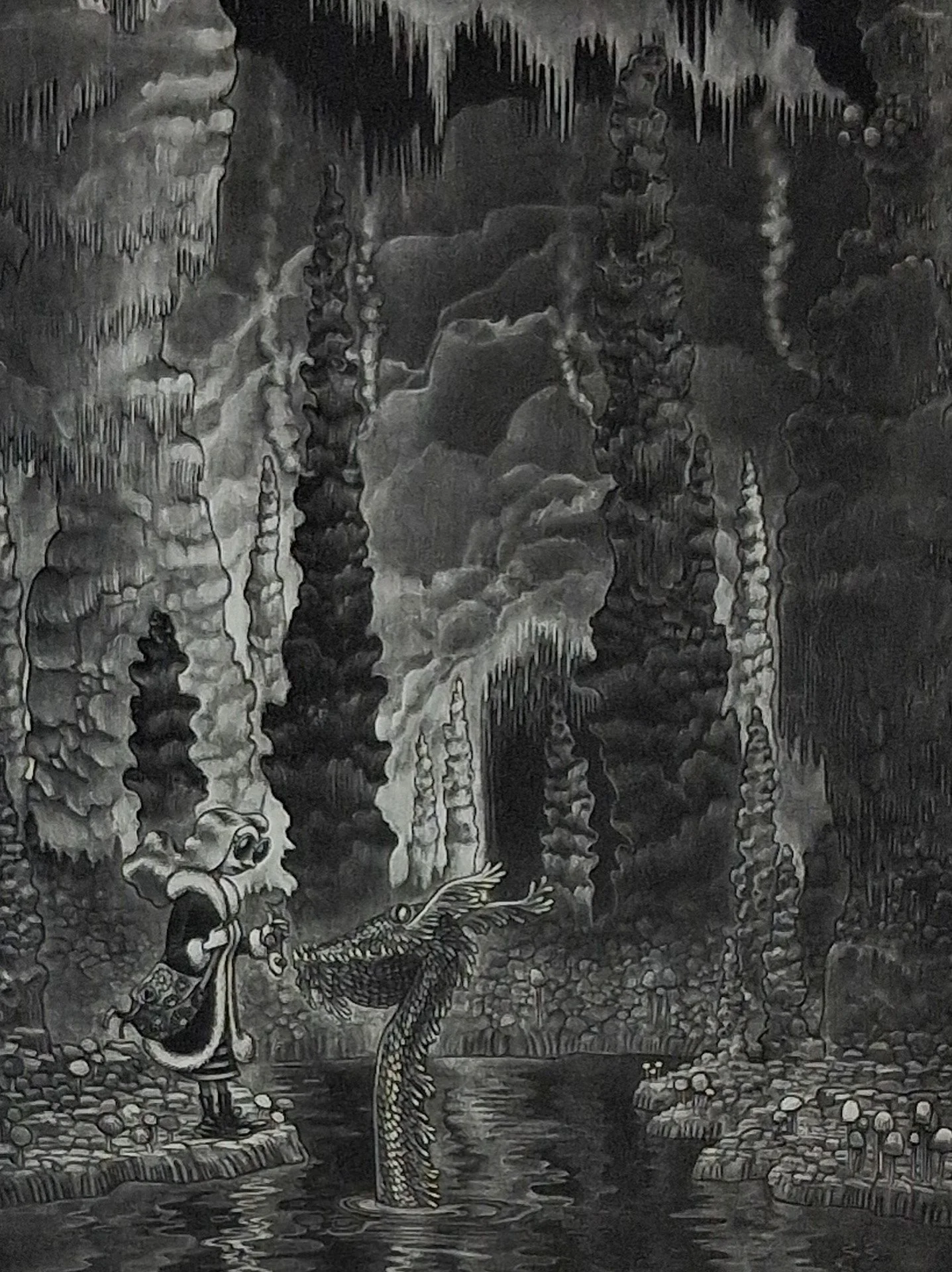 Rendez-vous dans la grotte (Meeting in the Grotto)