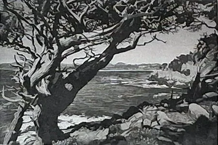 Carmel Bay, 1 plate edition