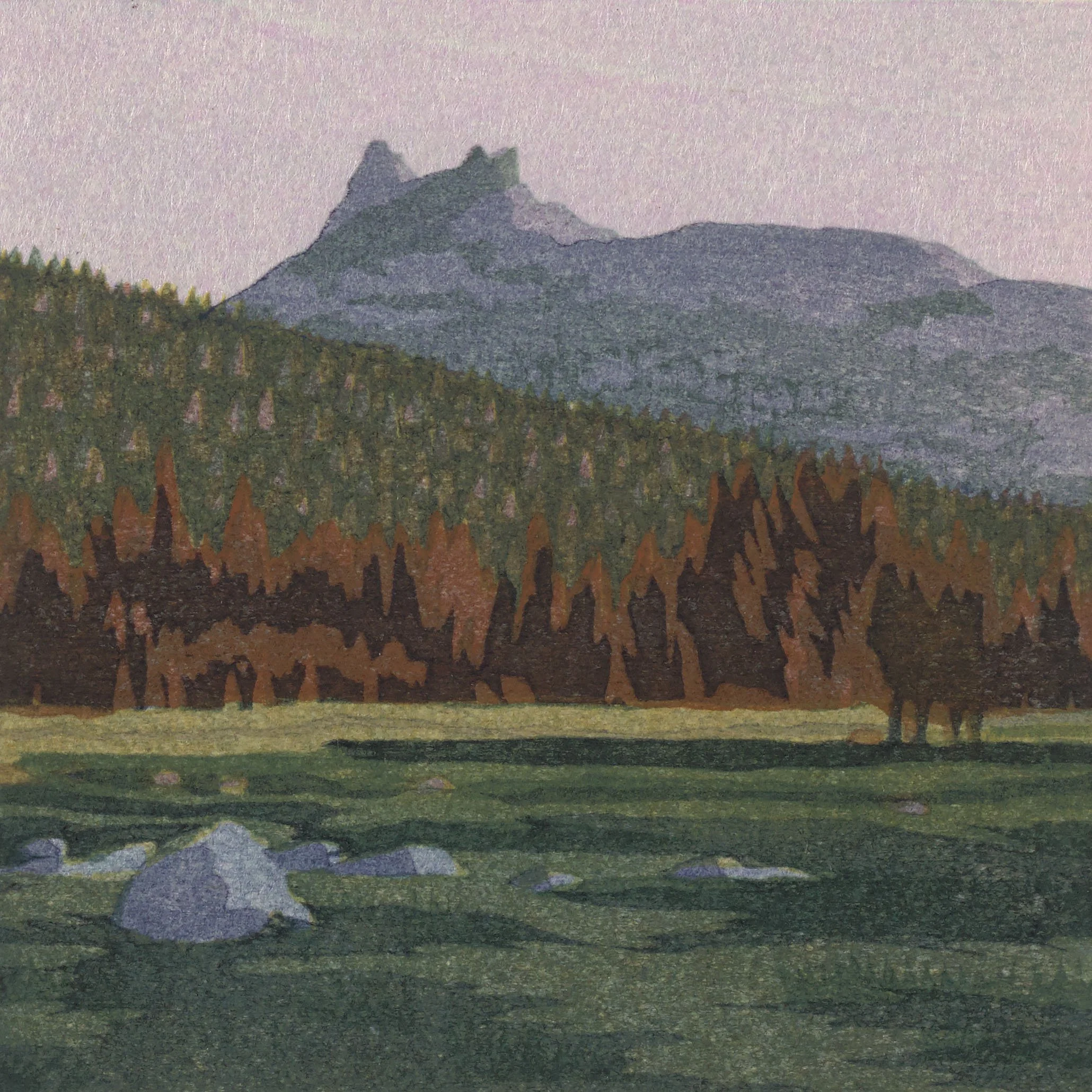 1988Yosemite Twilight, Unicorn Peak.jpg