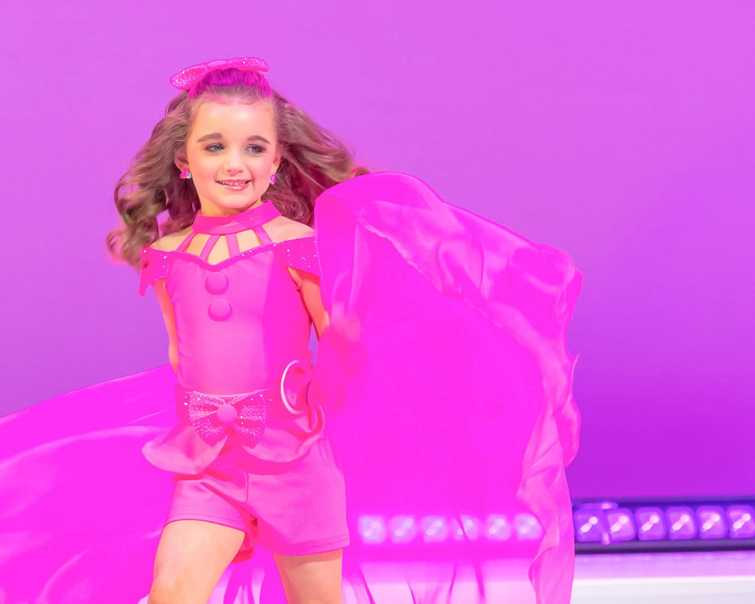 Electric Pink  (Custom, Fits approximately size 5T-6X)