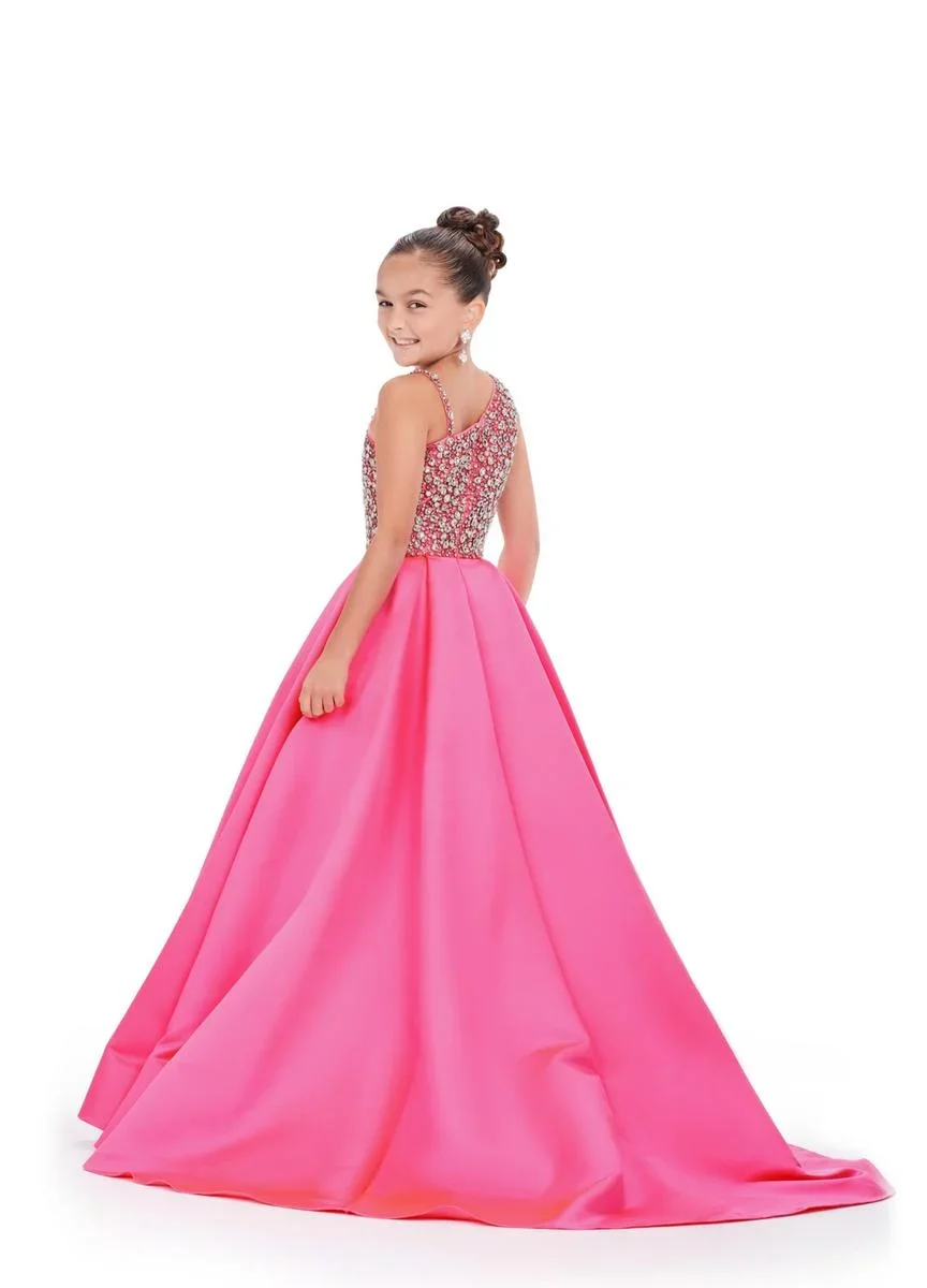 Ashley Lauren 8153 hot pink 16 Back.webp