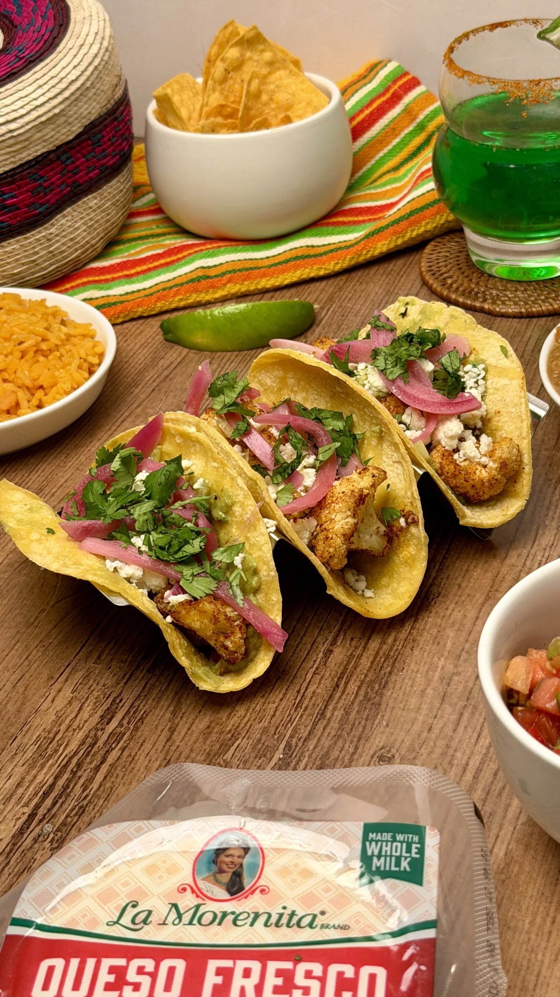 Vegetarian Cauliflower Tacos