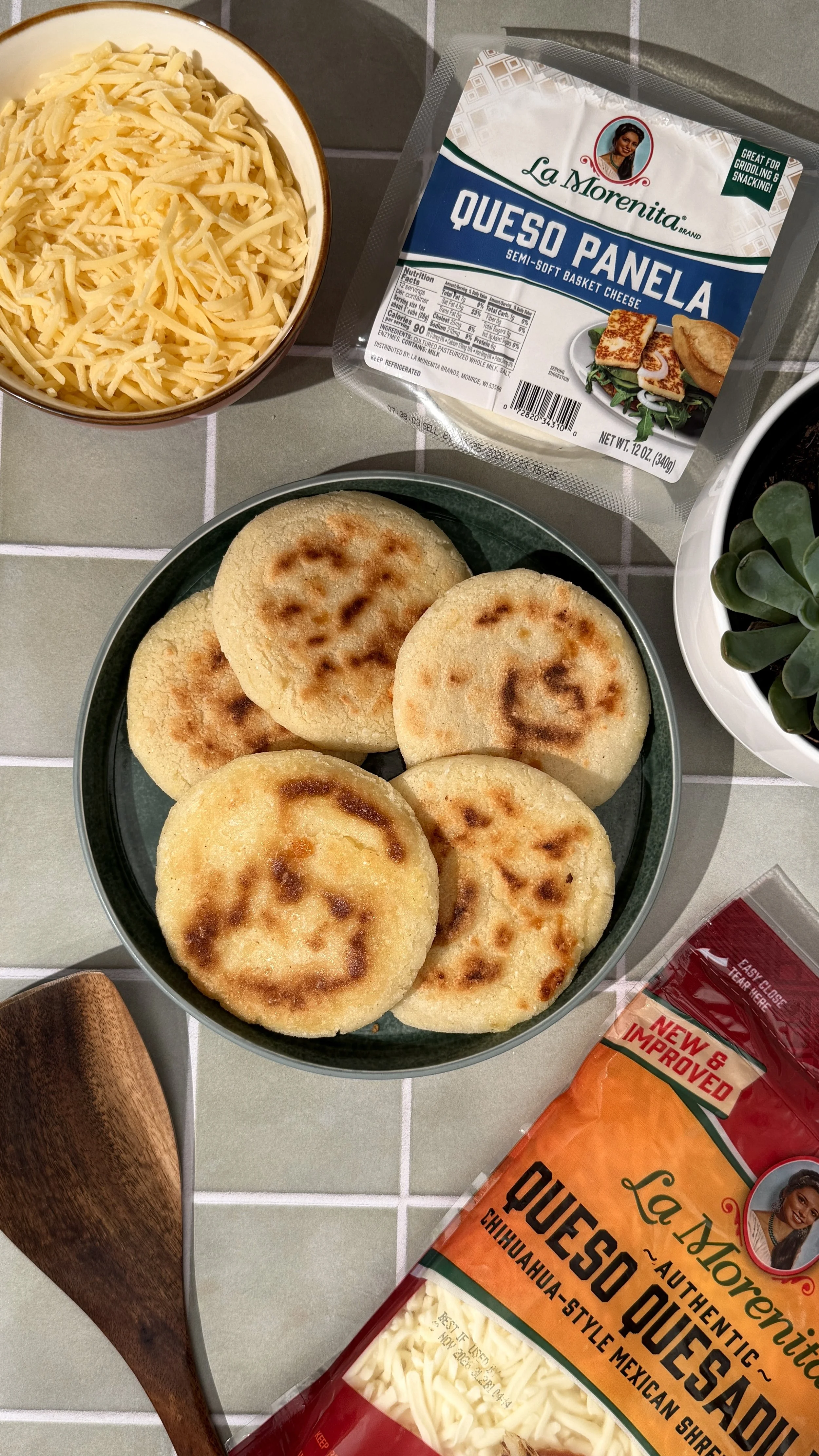 Arepa con Queso