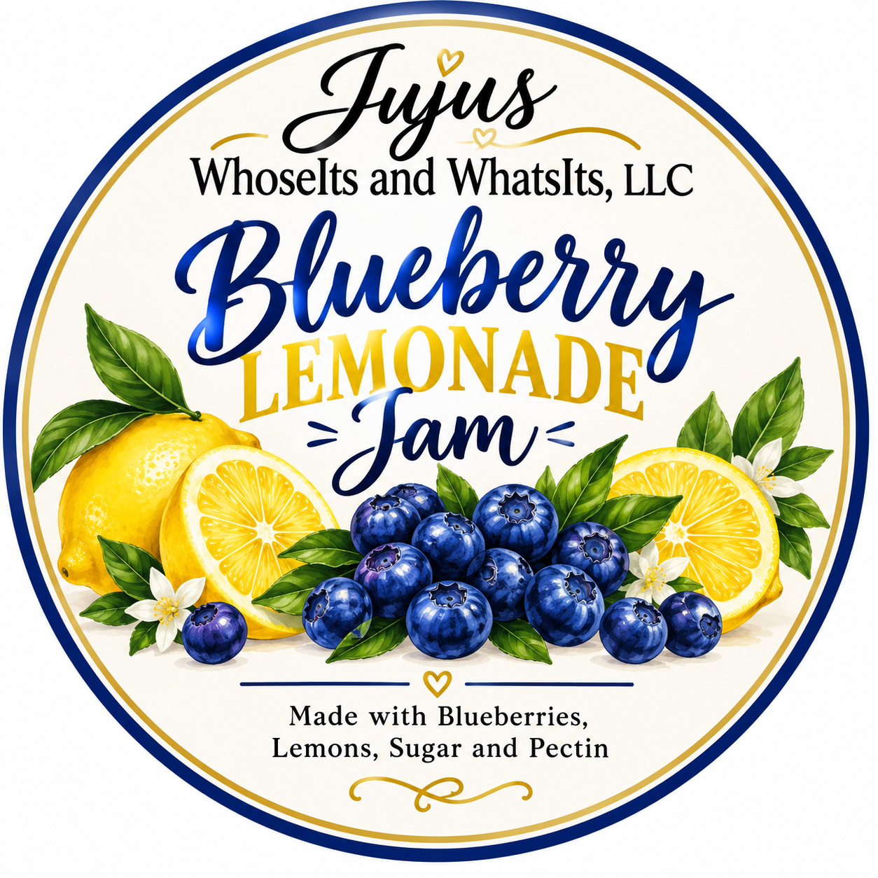 Blueberry Lemonade Jam