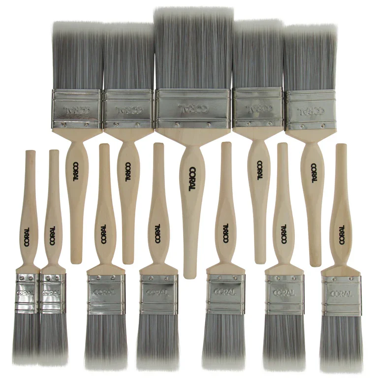Coral Painter's Dozen Paint Brush Set 12PC