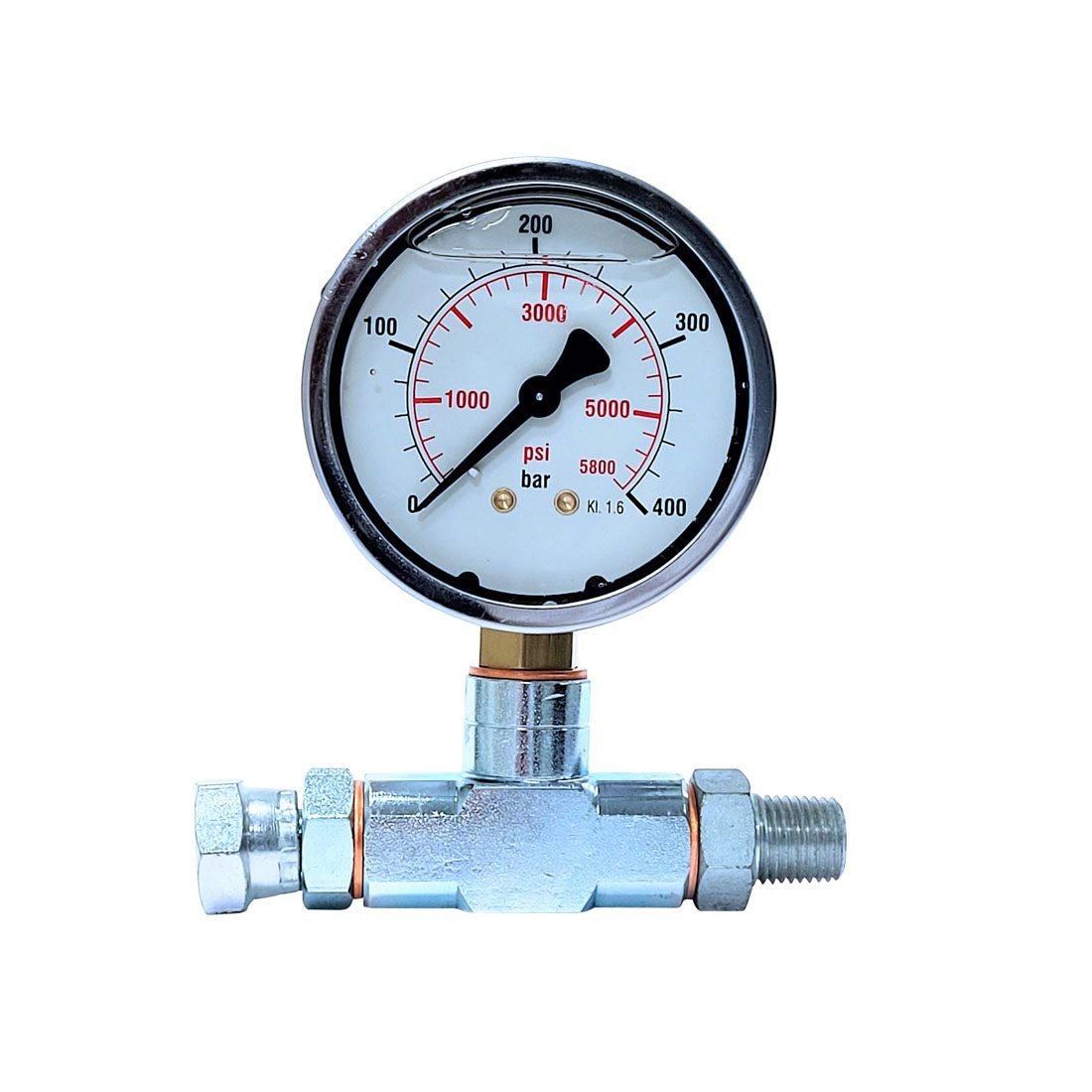 QTech Pressure Gauge Assembly