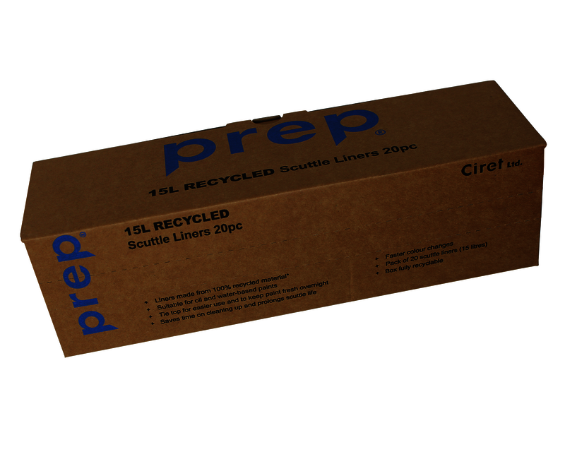 Prep 15L Recycled Scuttle Liners 20 Pack