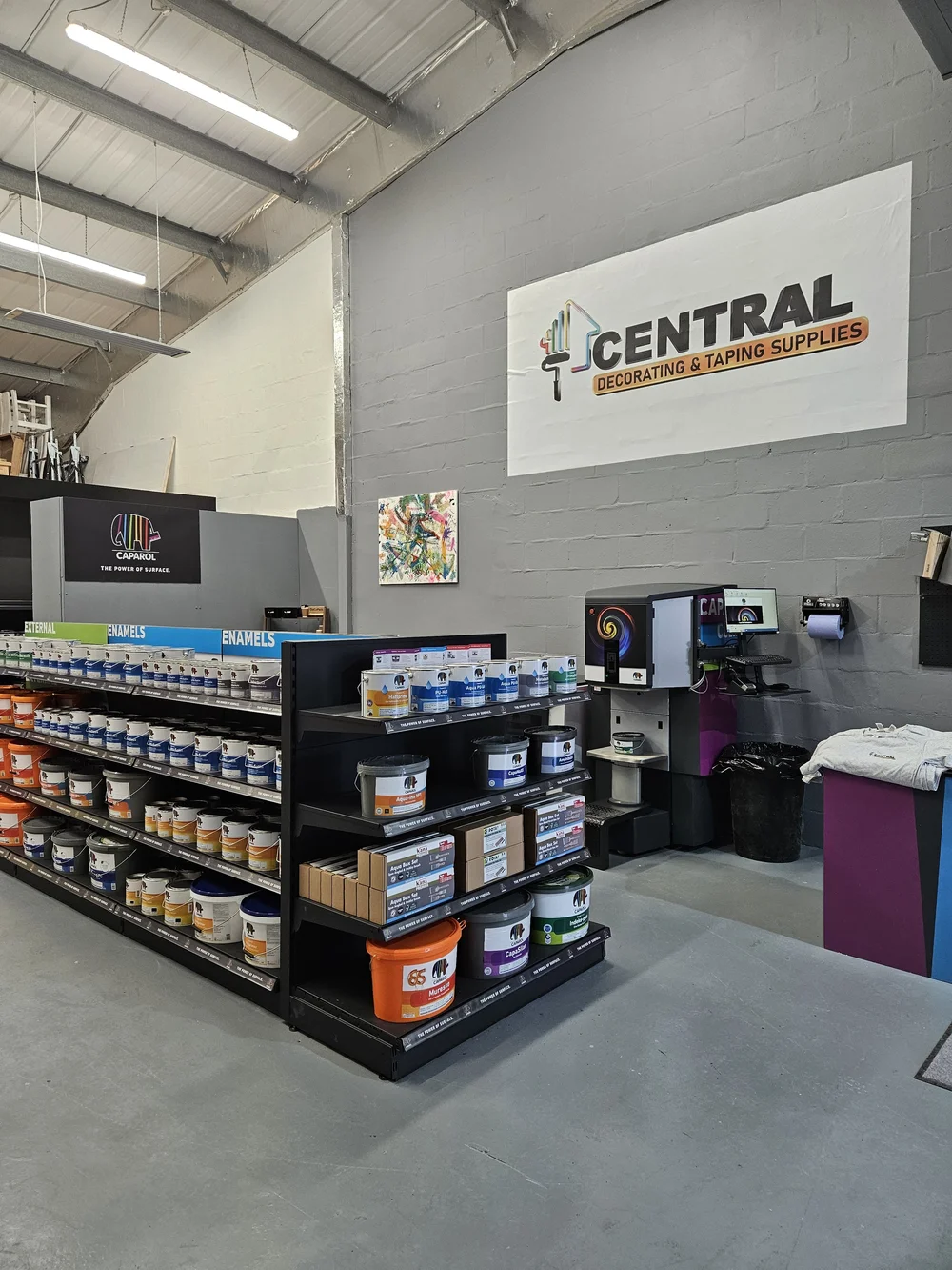 Inside the CDTS decorating supplies store