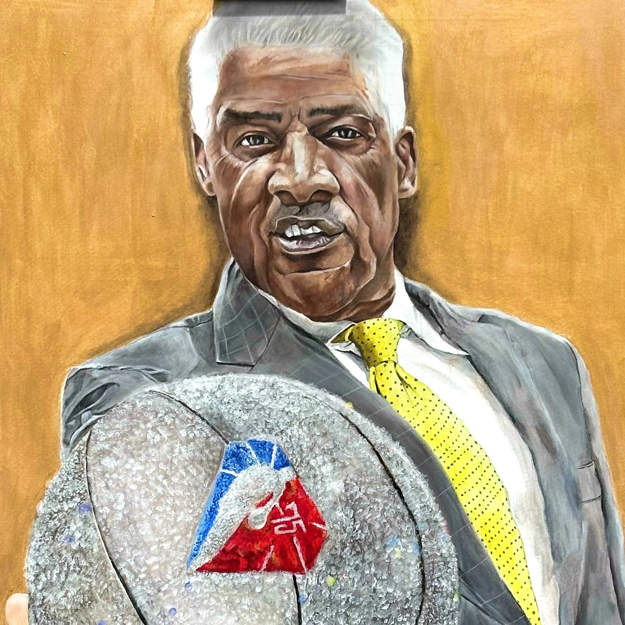 Julius Erving “Gold Premium” Portrait